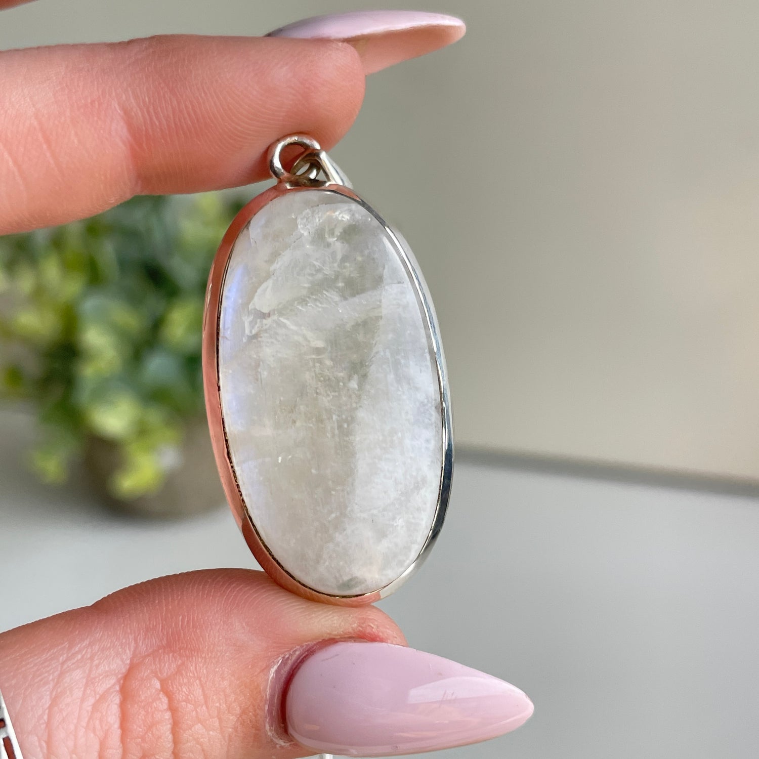 Moonstone Oval Pendant