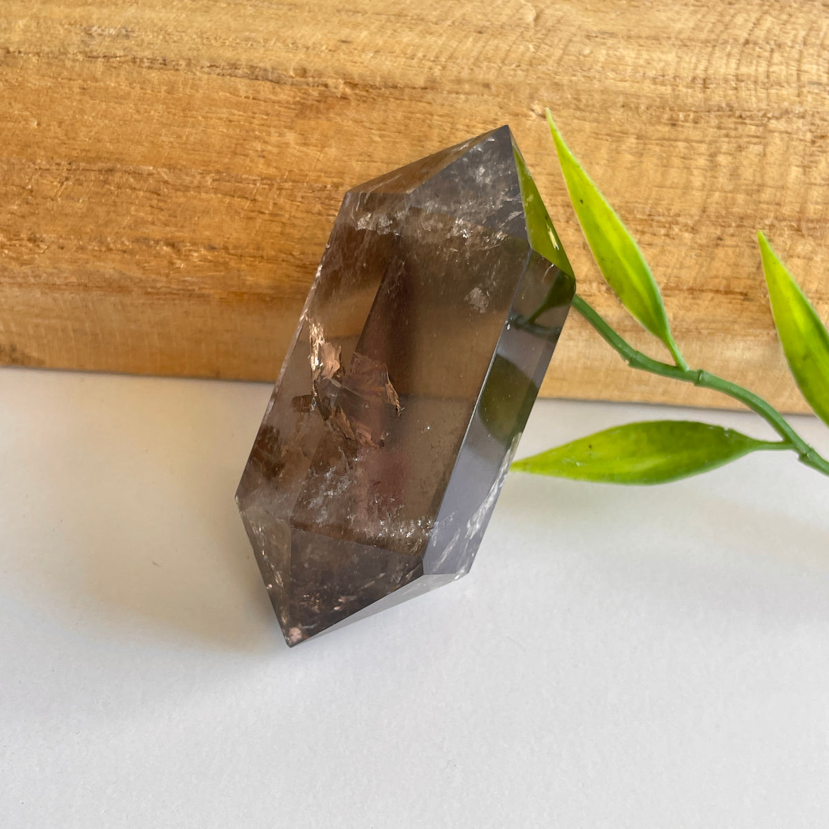 Smoky Quartz Double Terminator 5.7cm