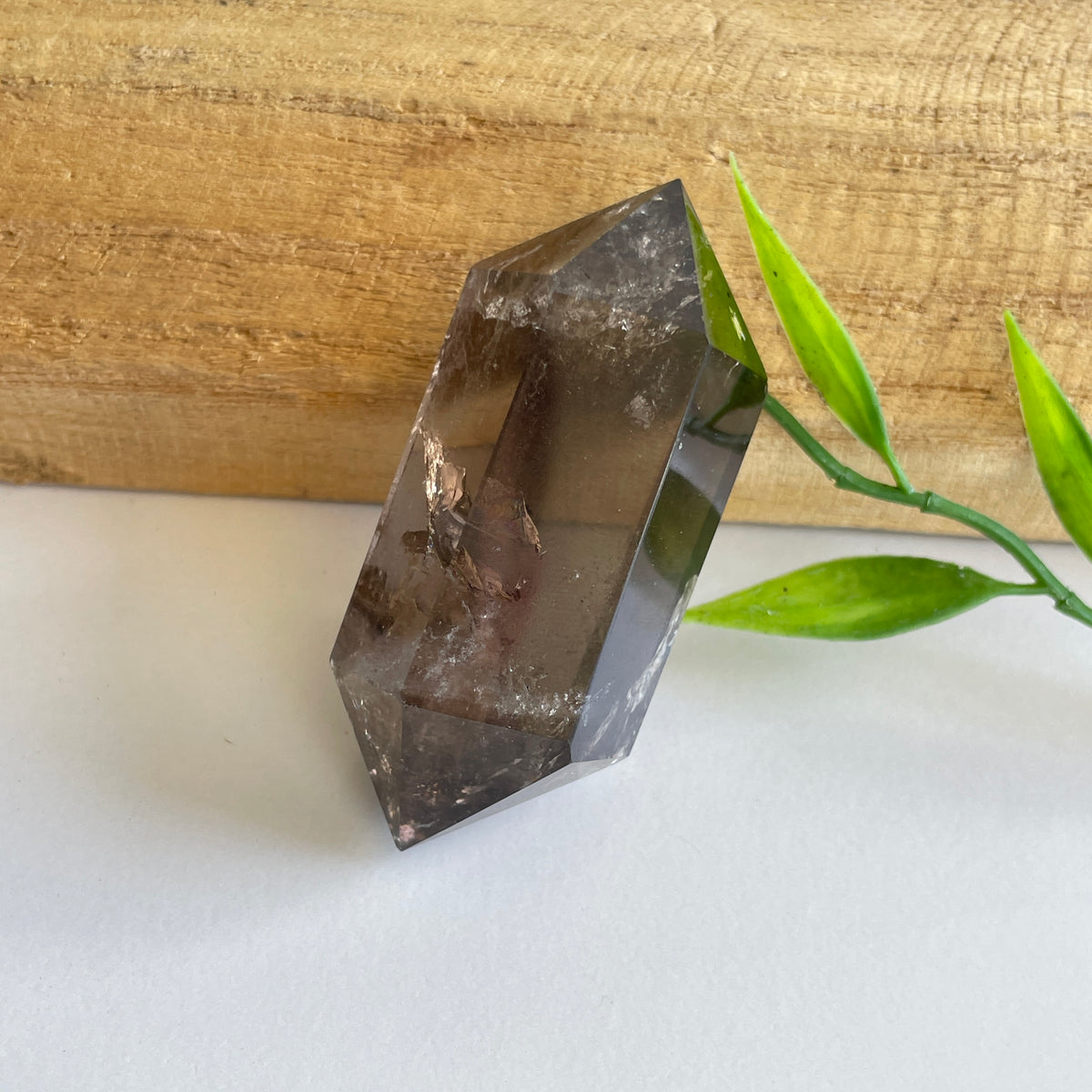 Smoky Quartz Double Terminator 5.7cm
