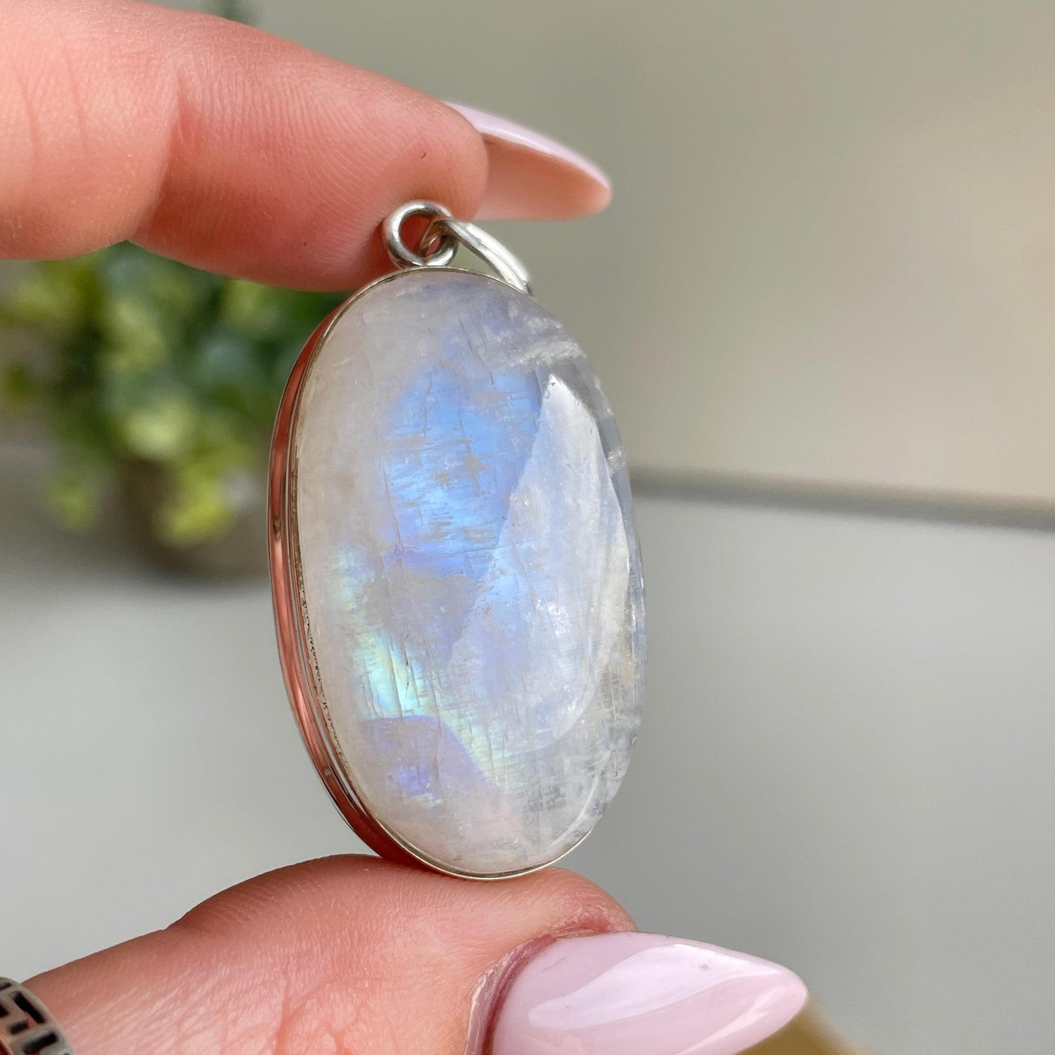 Moonstone Oval Pendant
