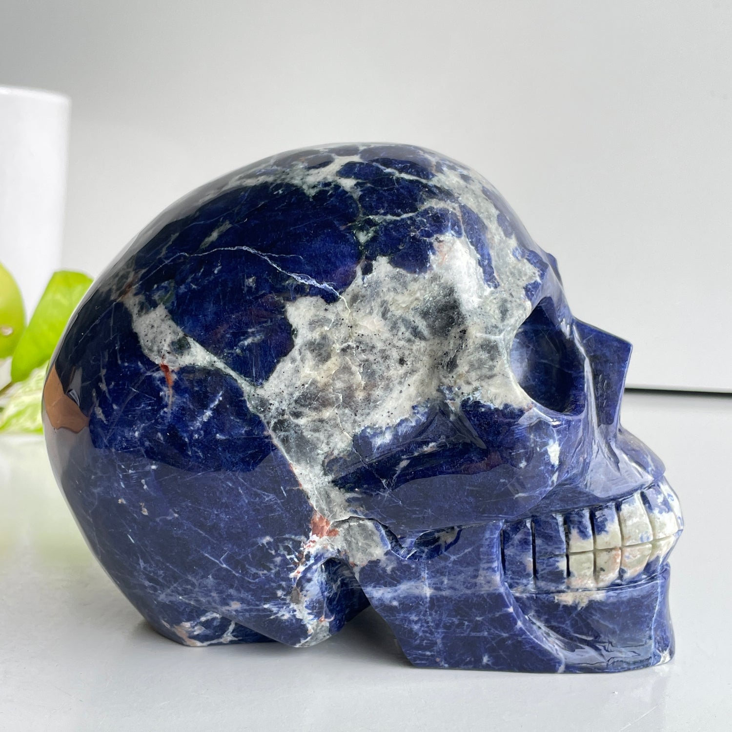 Sodalite Skull 15.5cm