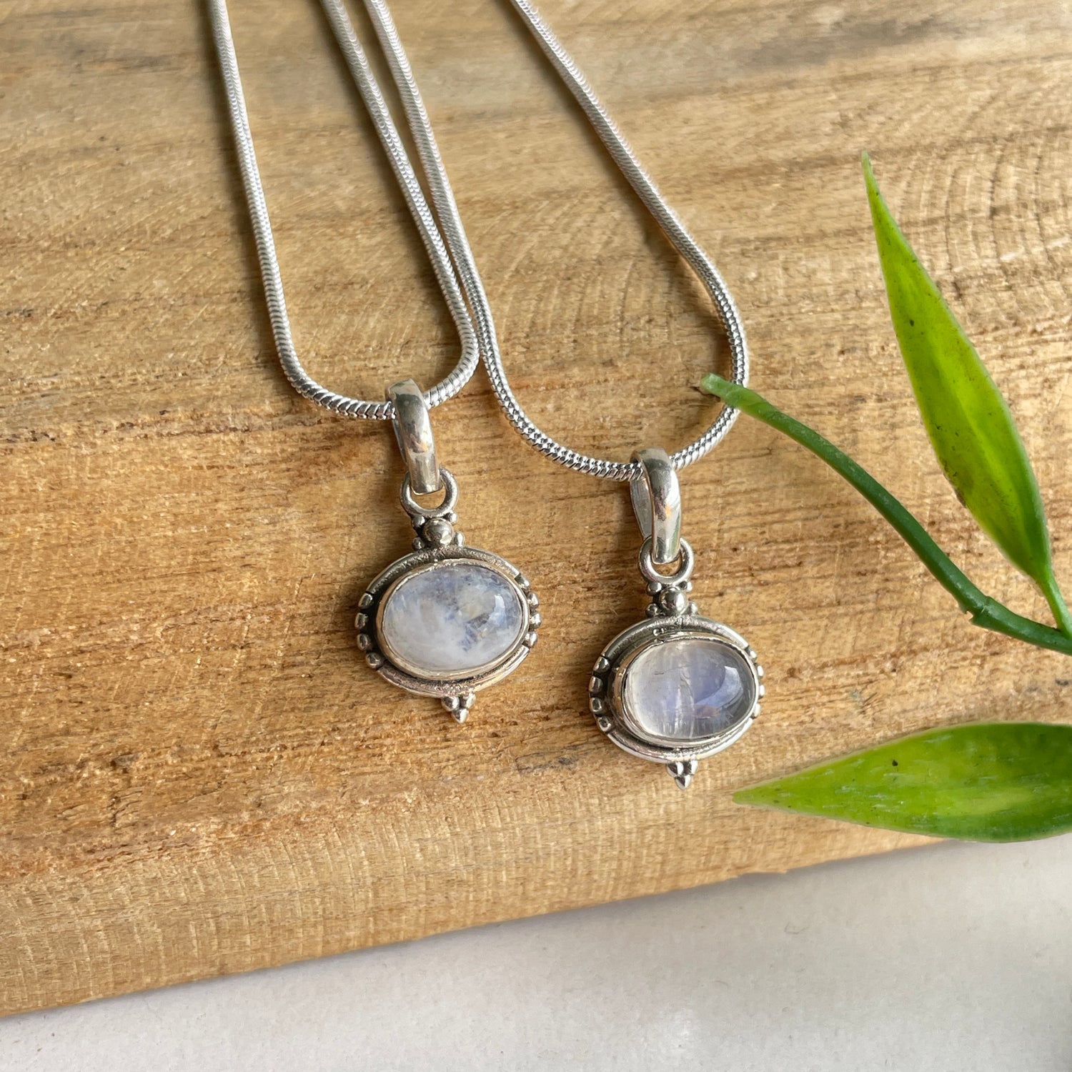 Moonstone Oval Pendant