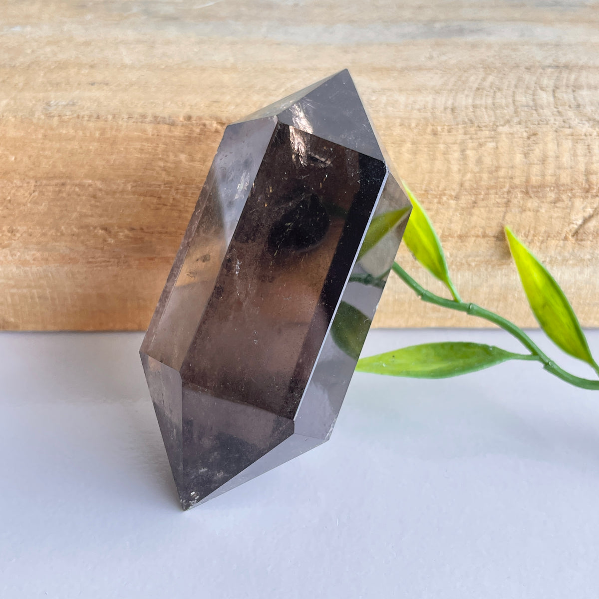 Smoky Quartz Double Terminator 6.8cm