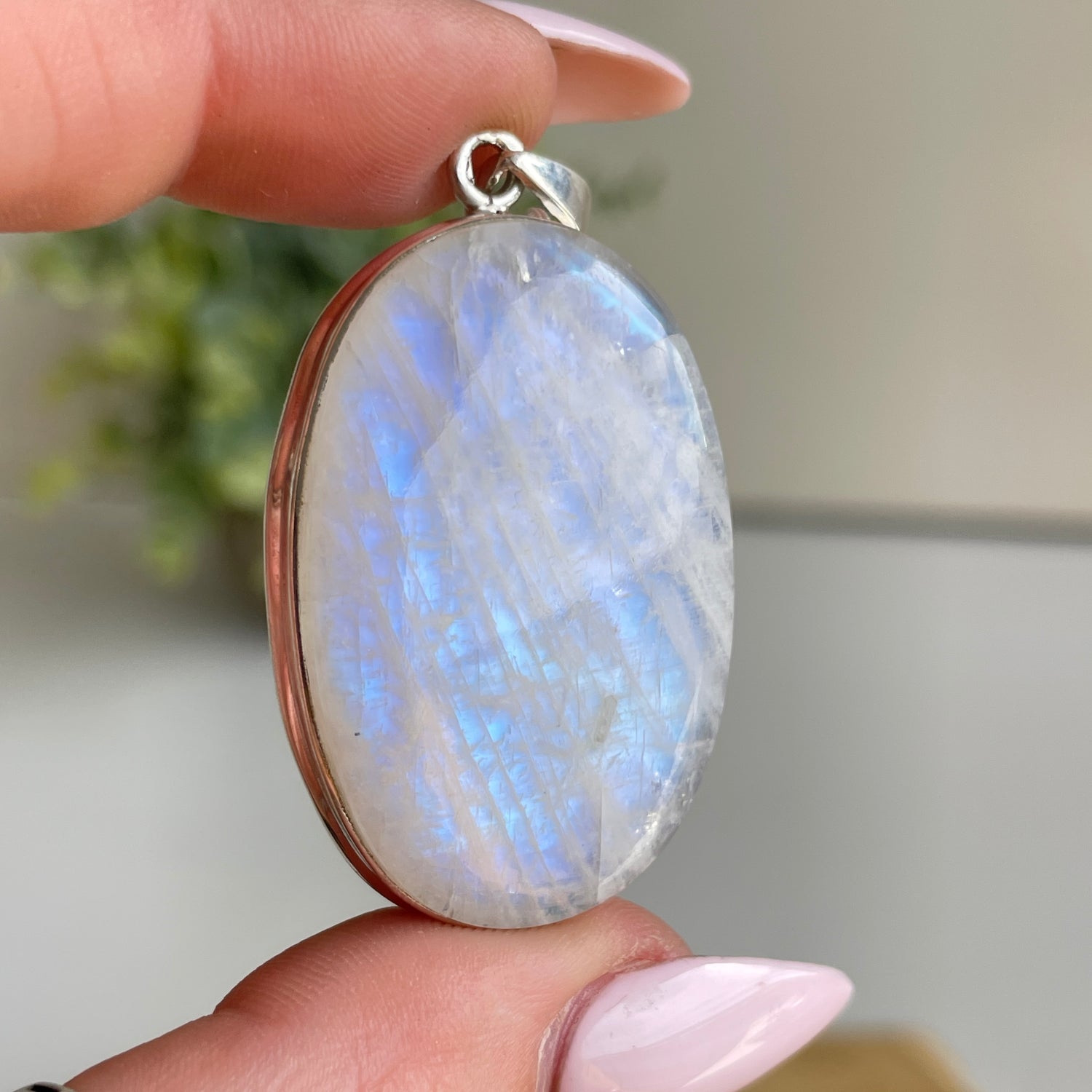 Moonstone Oval Pendant