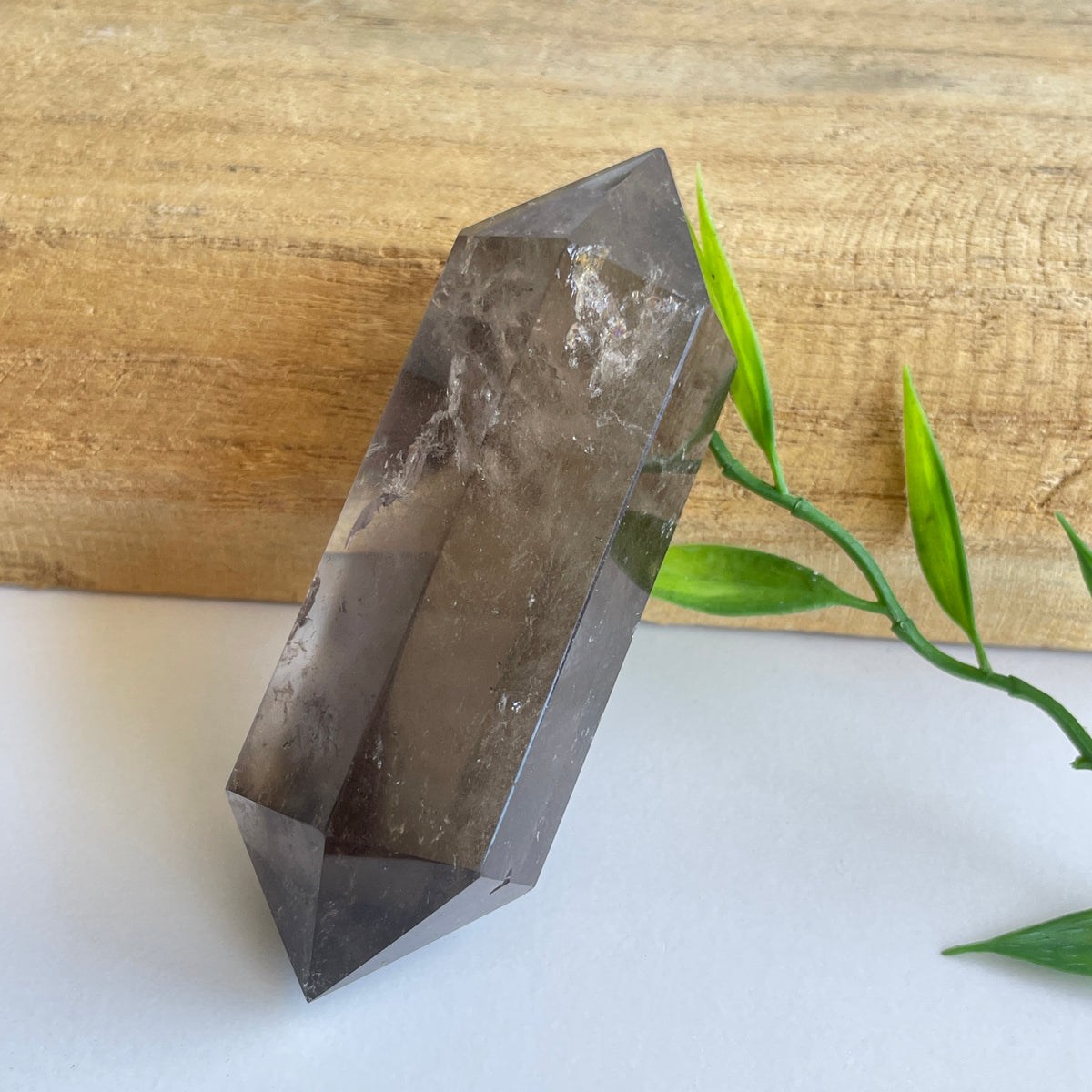 Smoky Quartz Double Terminator 7.9cm