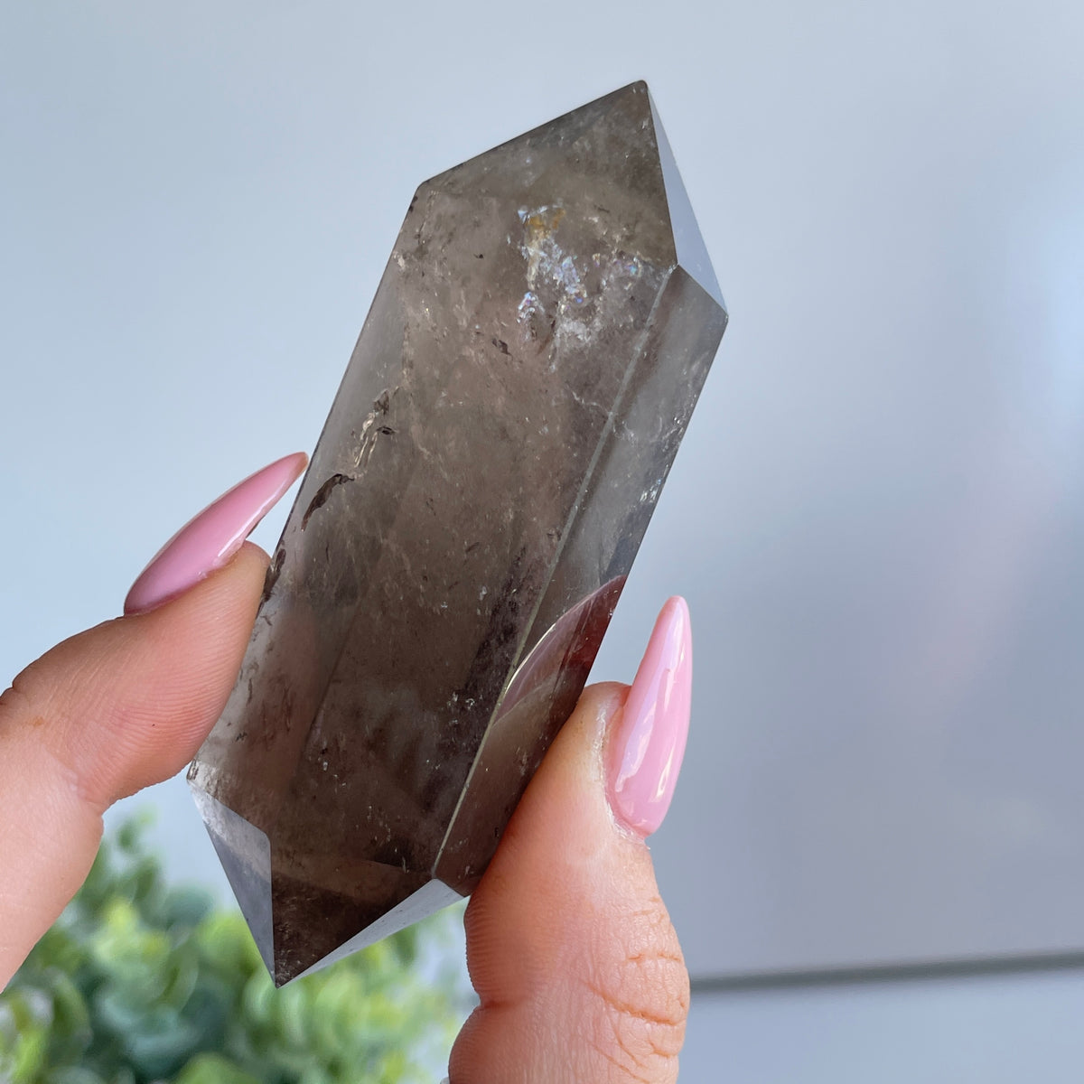 Smoky Quartz Double Terminator 7.9cm