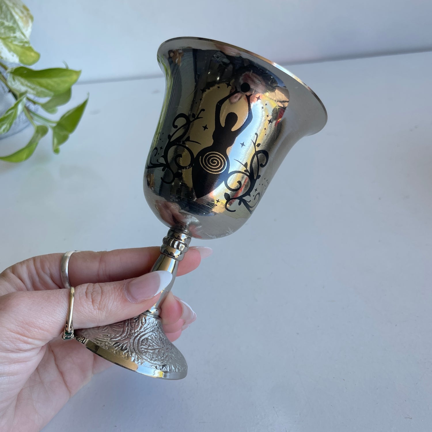 Silver Goddess Goblet SCH0089