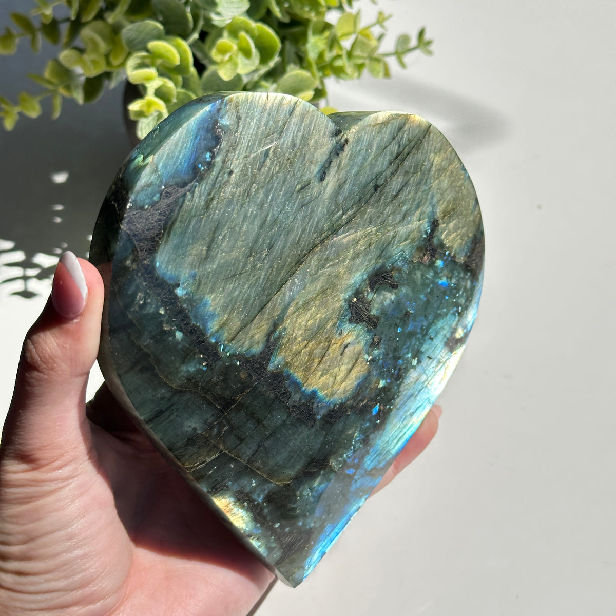 Labradorite Heart 14.7cm