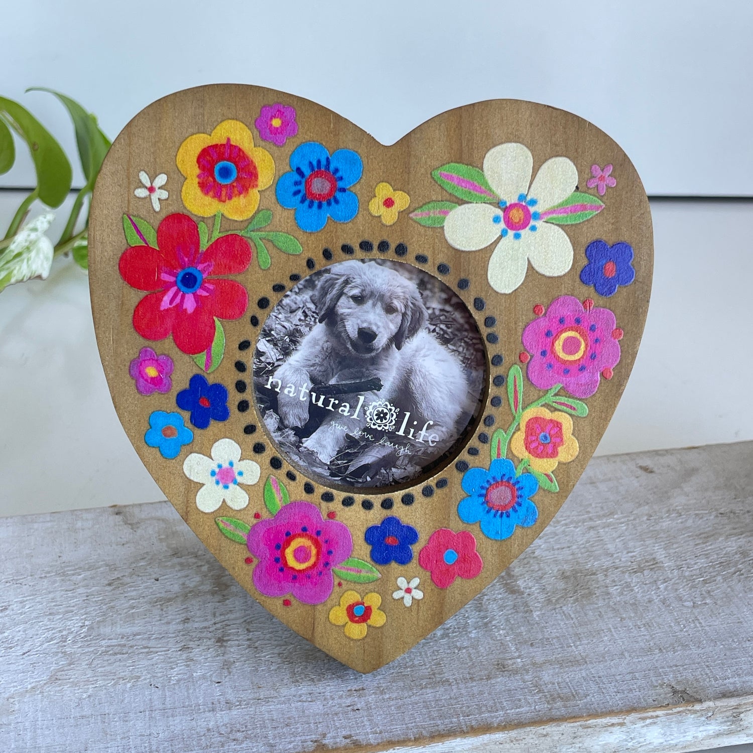 Flower Heart Frame FRM000005