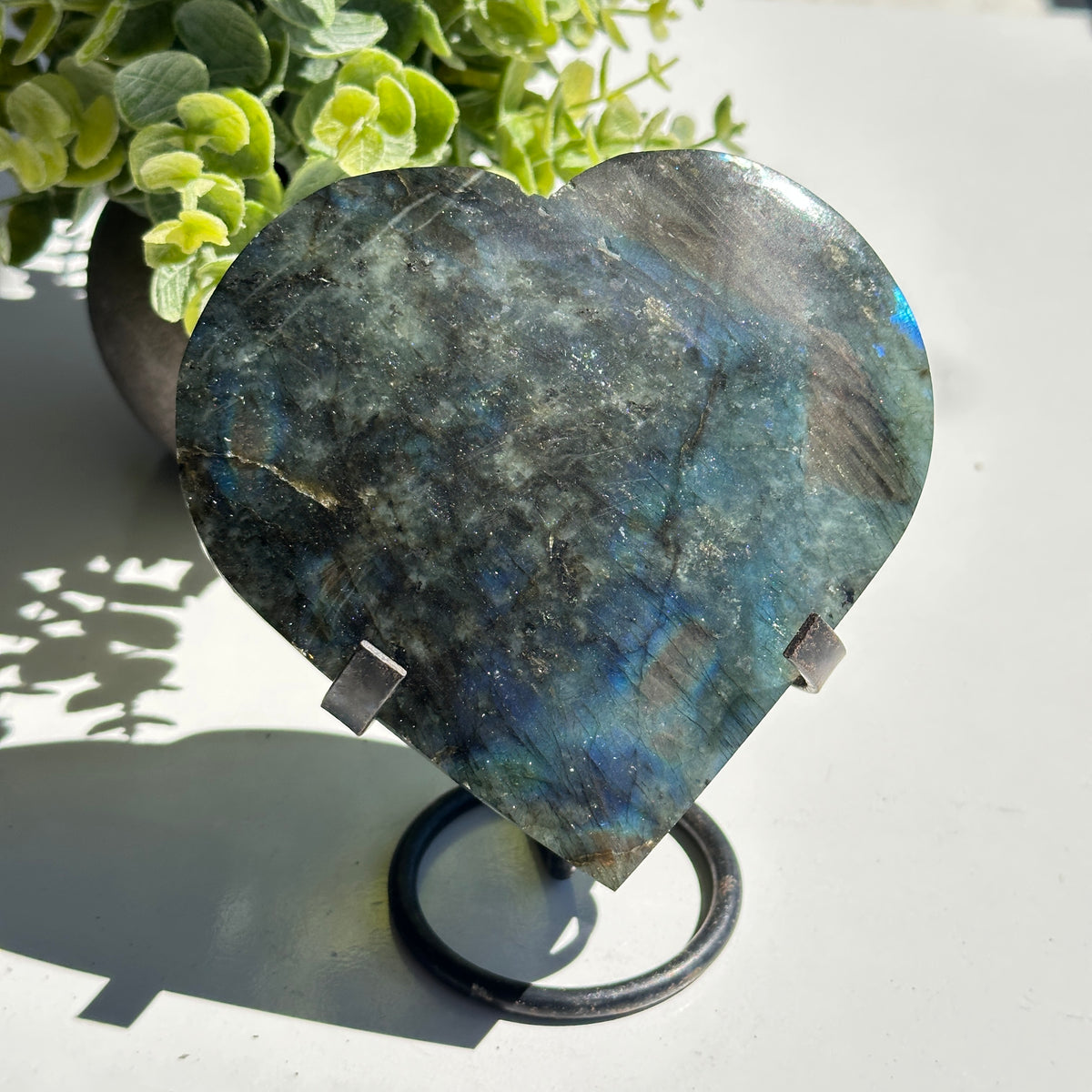 Labradorite Heart 11.7cm