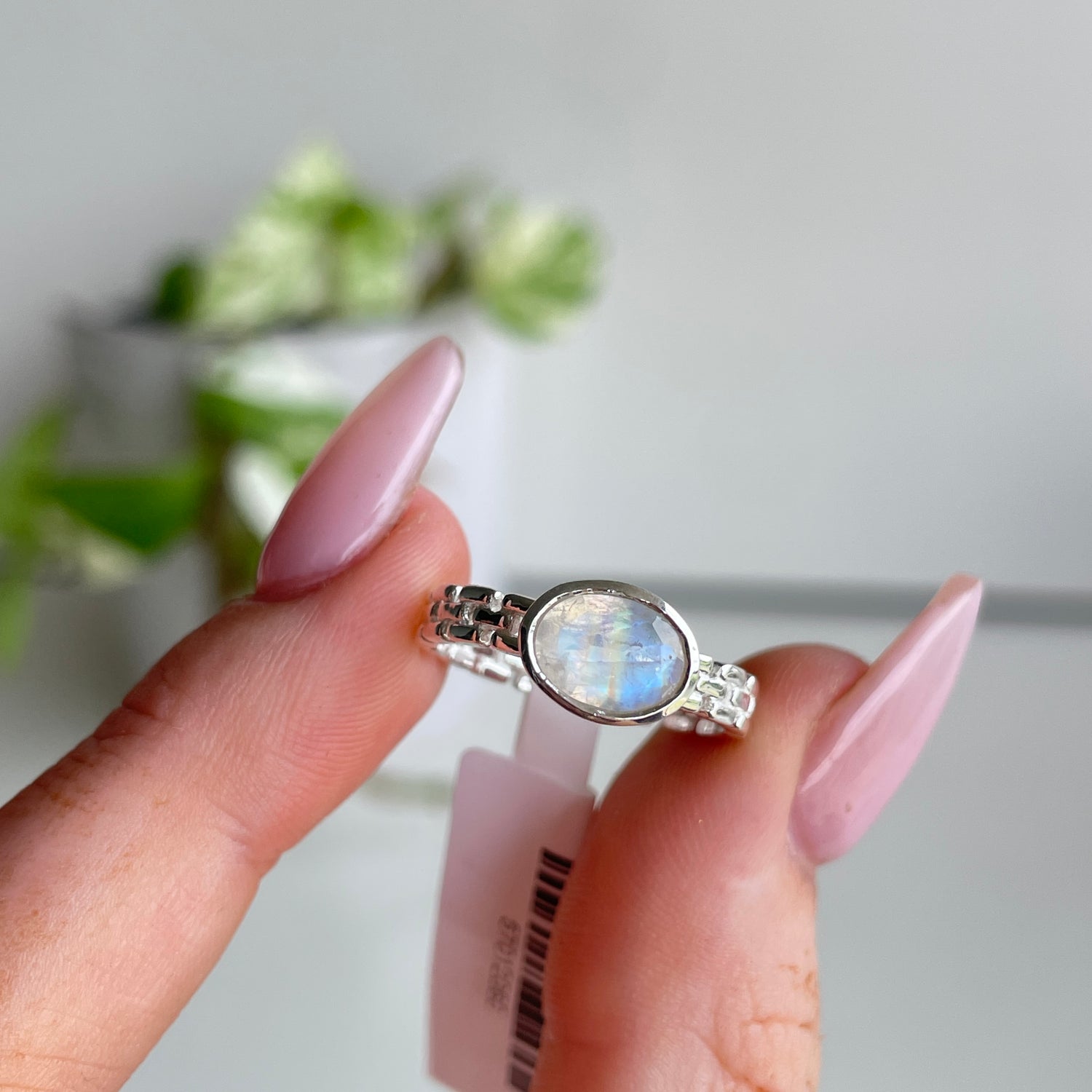 Moonstone Oval Ring