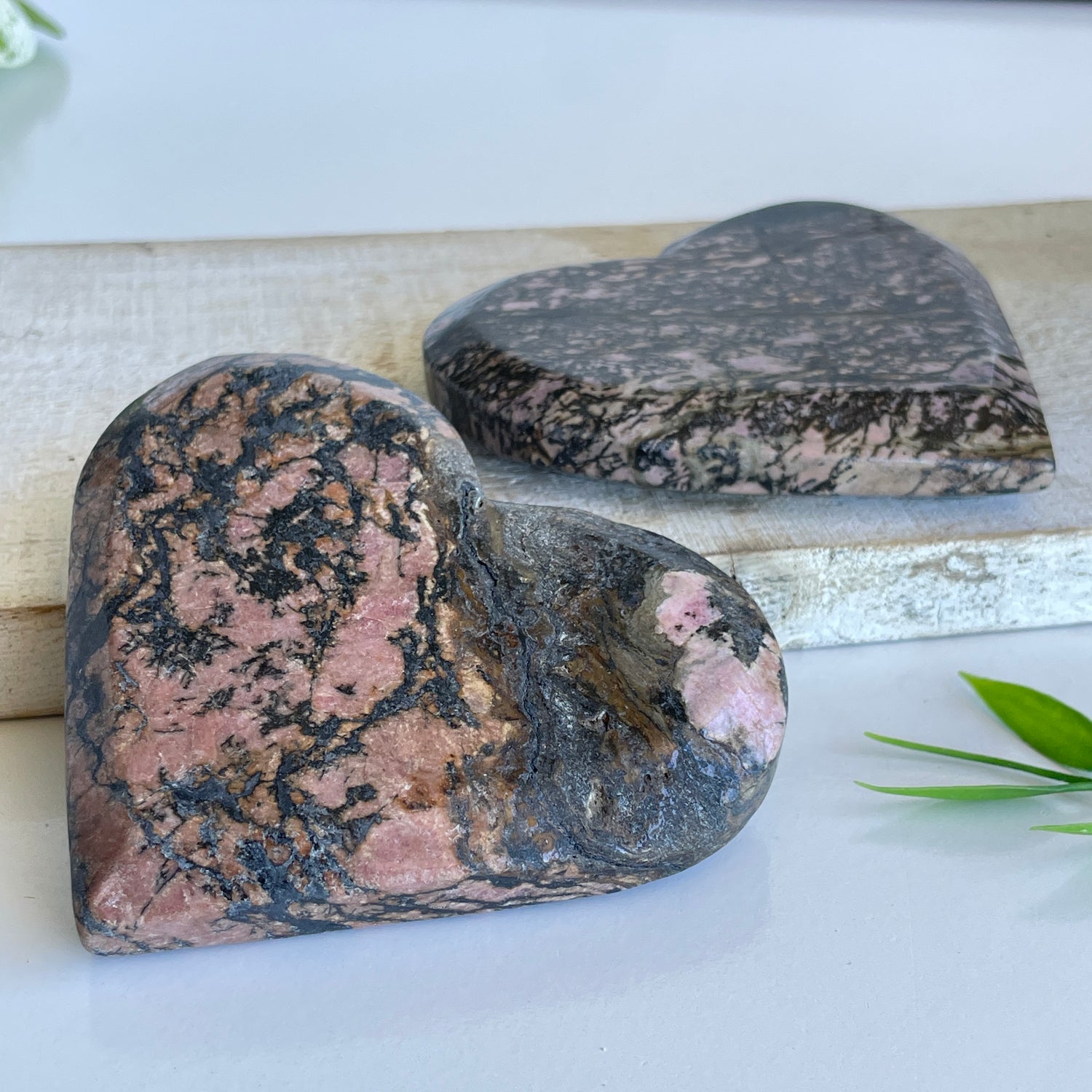 Rhodonite Heart Large Assorted