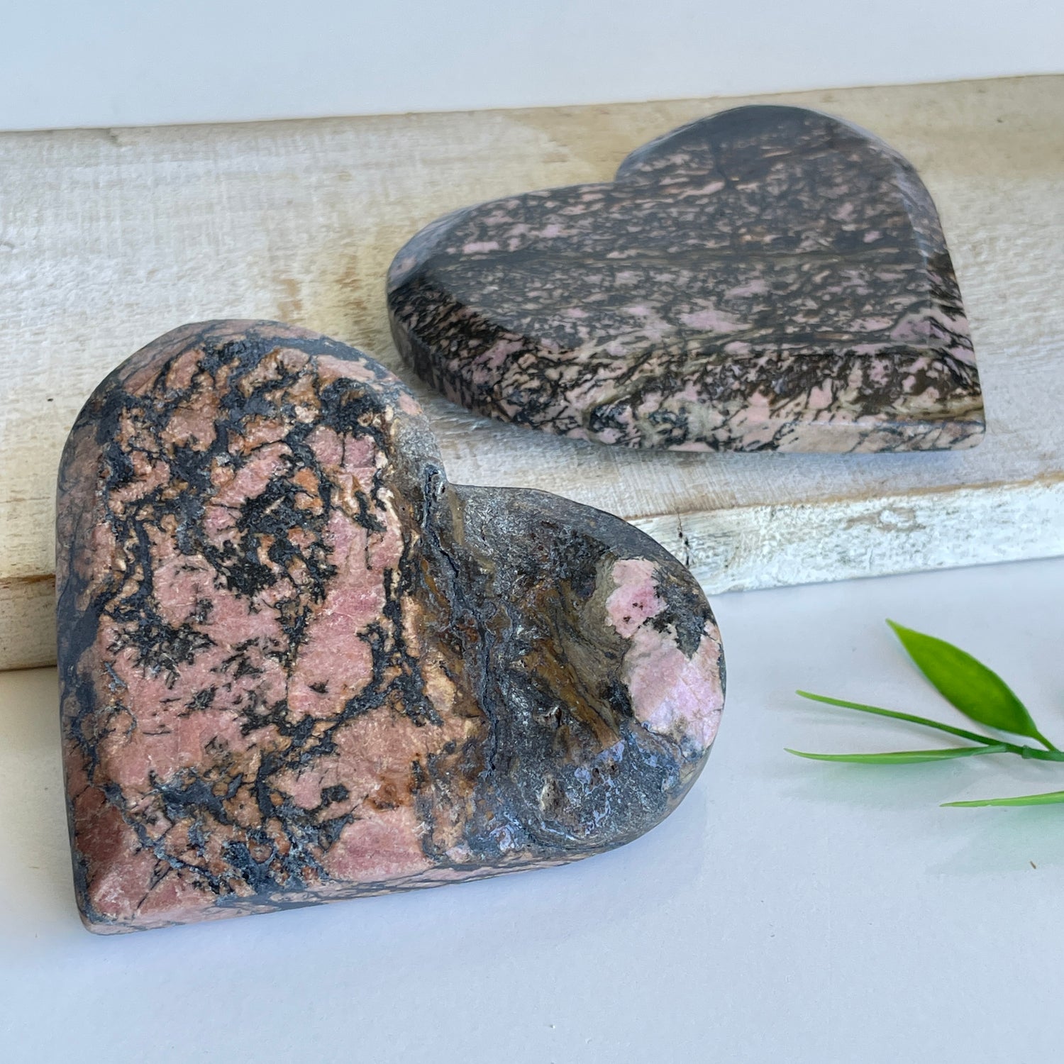 Rhodonite Heart Large Assorted