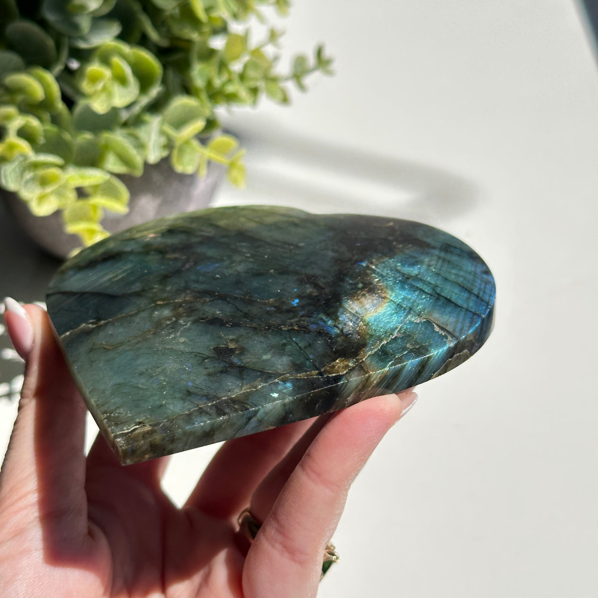 Labradorite Heart 11.2cm