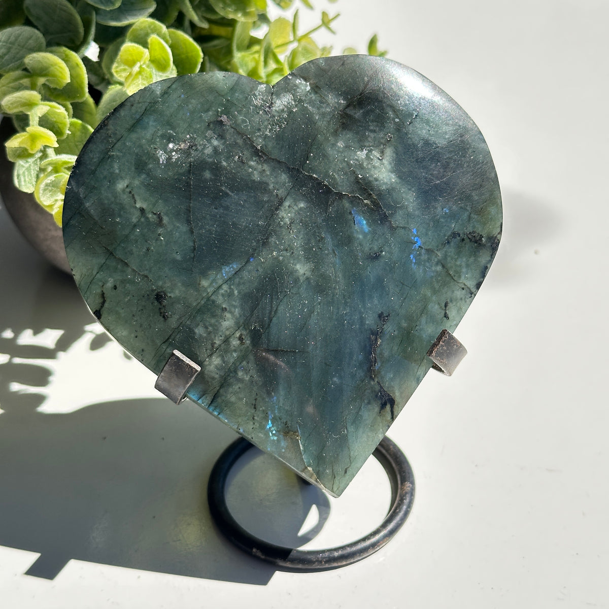 Labradorite Heart 11.4cm