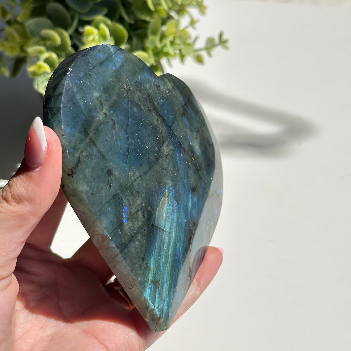 Labradorite Heart 11.4cm