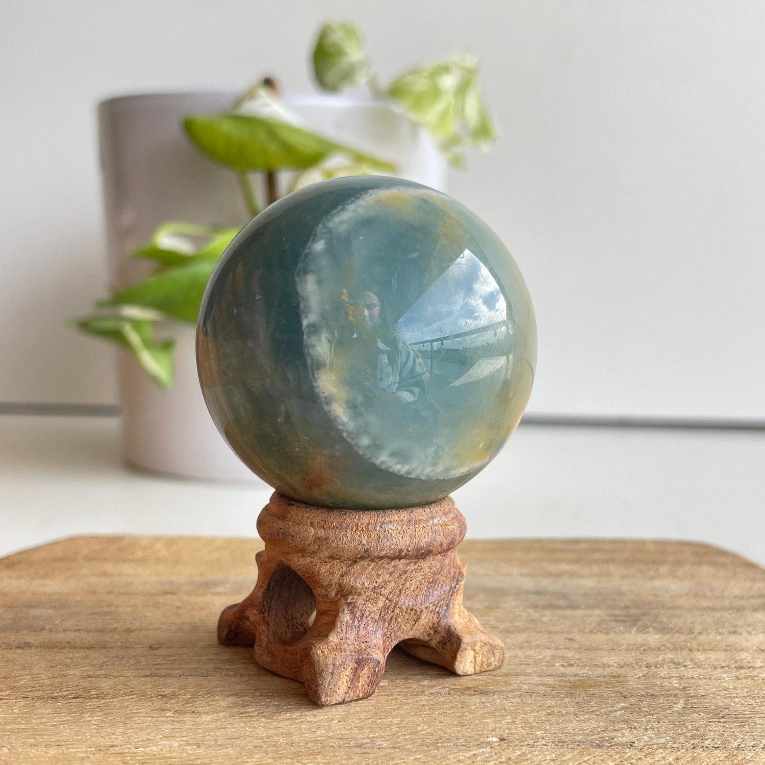 Blue Onyx Sphere 4.8cm