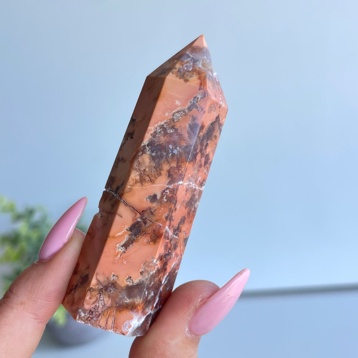 Pink Agate Generator 7.4cm