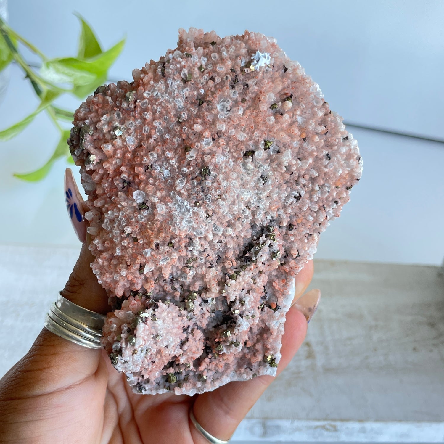 Pyrite & Quartz Cluster 233g