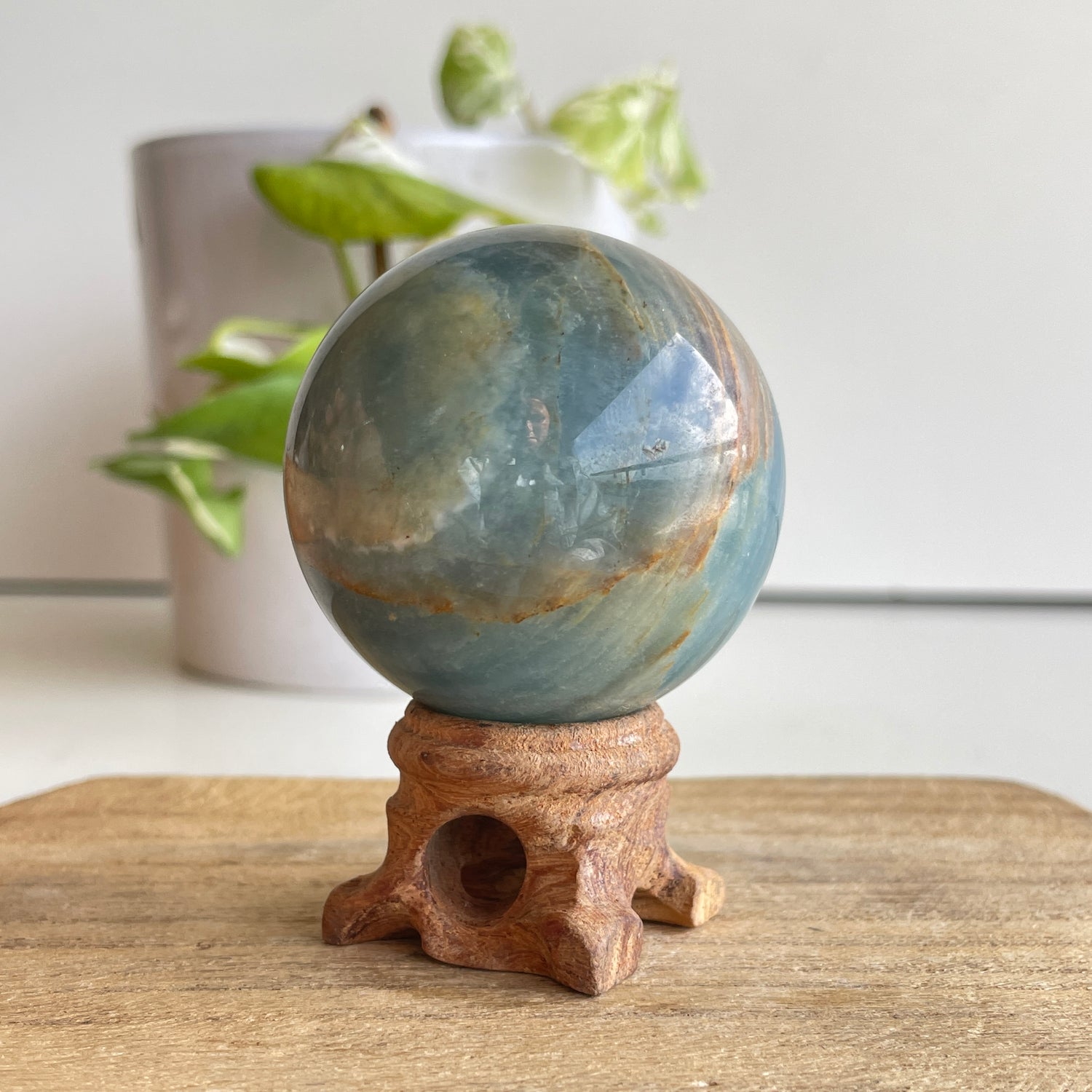 Blue Onyx Sphere 5.1cm