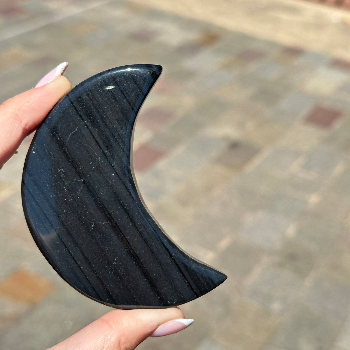 Ice Obsidian Moon 78g