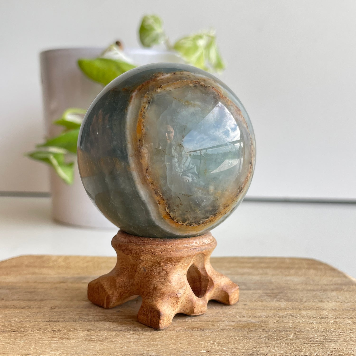 Blue Onyx Sphere 5.7cm