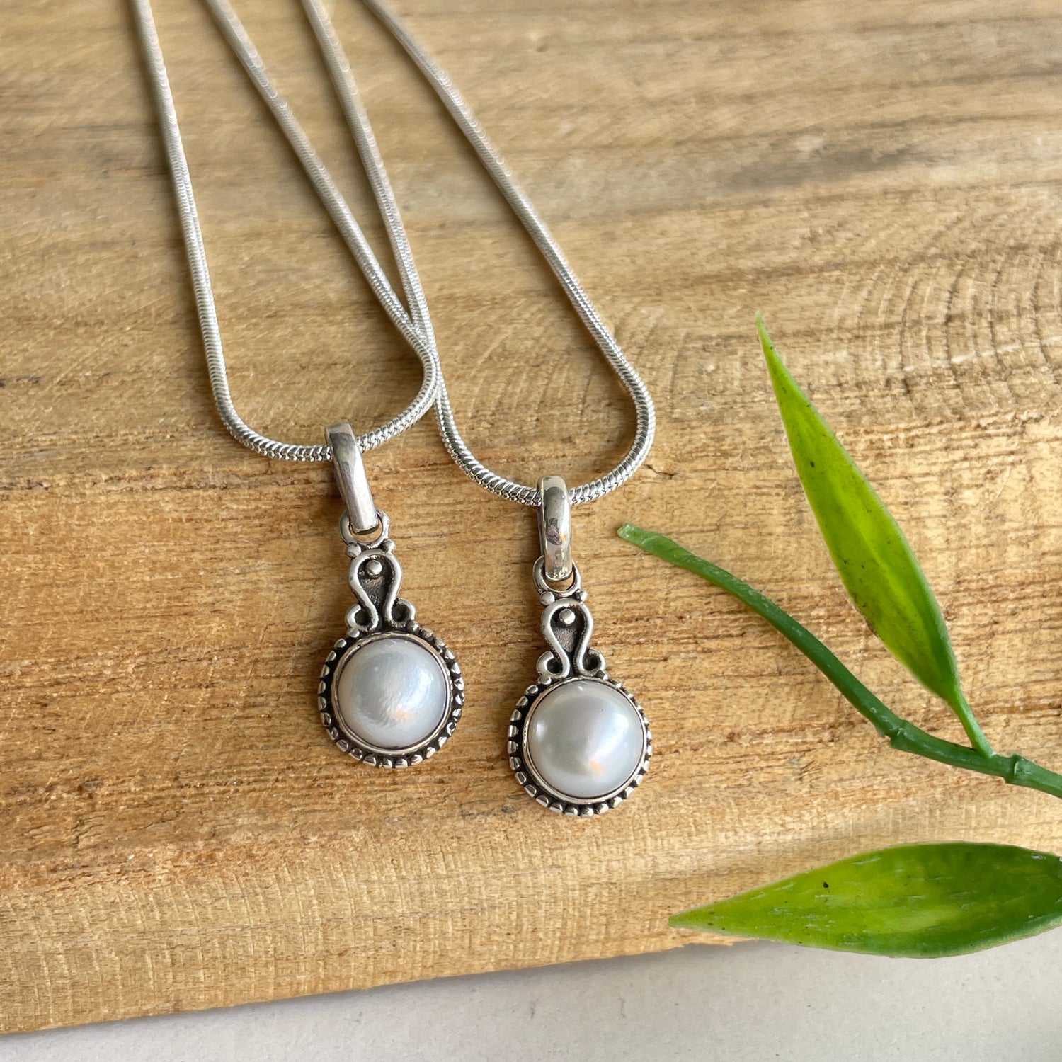 Pearl Round Pendant