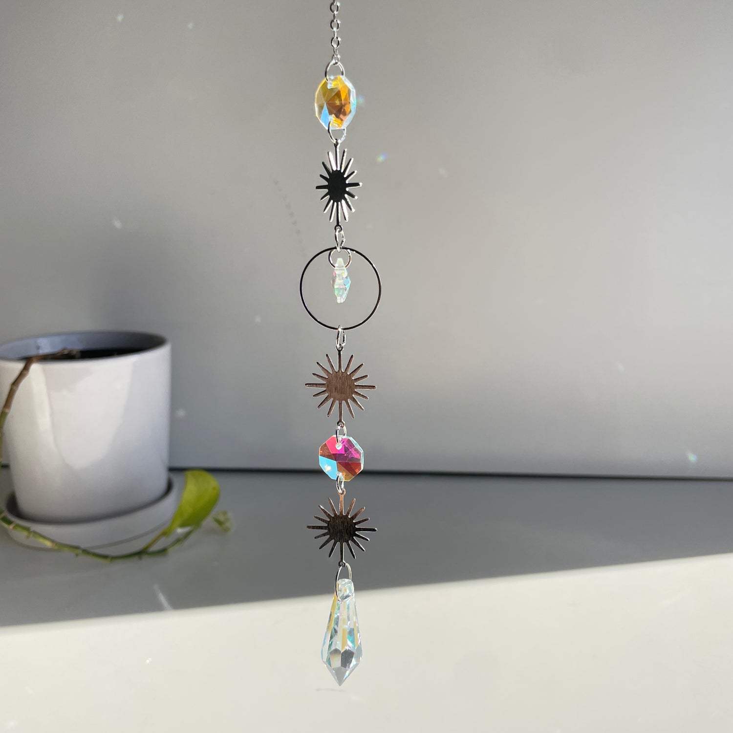 Sun Star Point Suncatcher