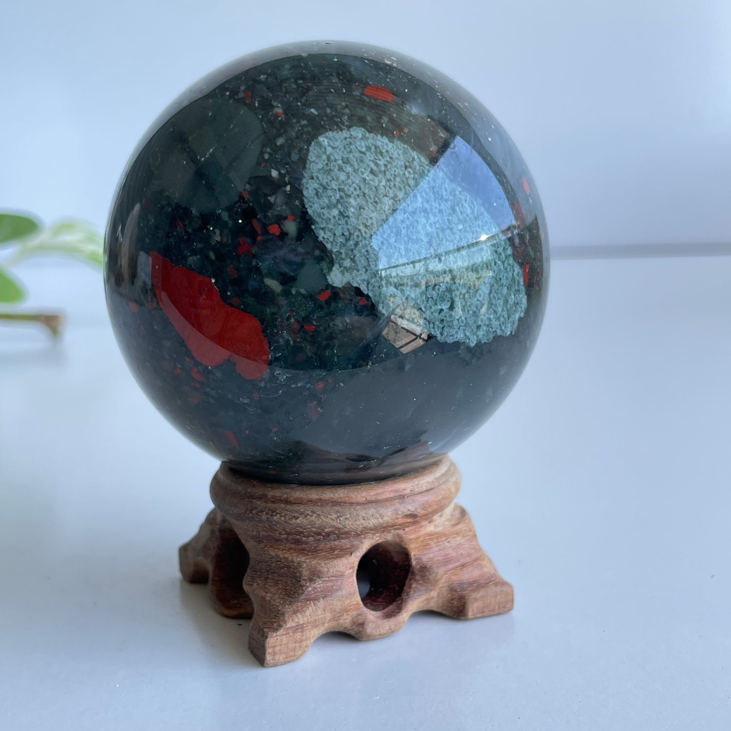 Bloodstone Sphere 6.8cm 01