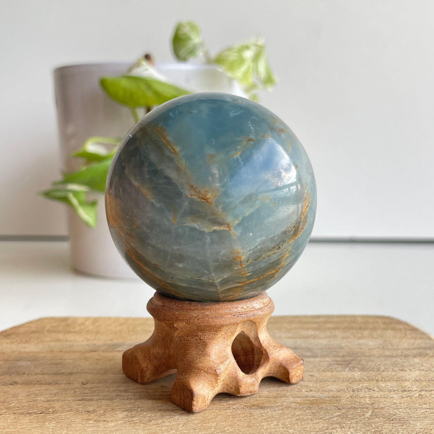 Blue Onyx Sphere 5.7cm