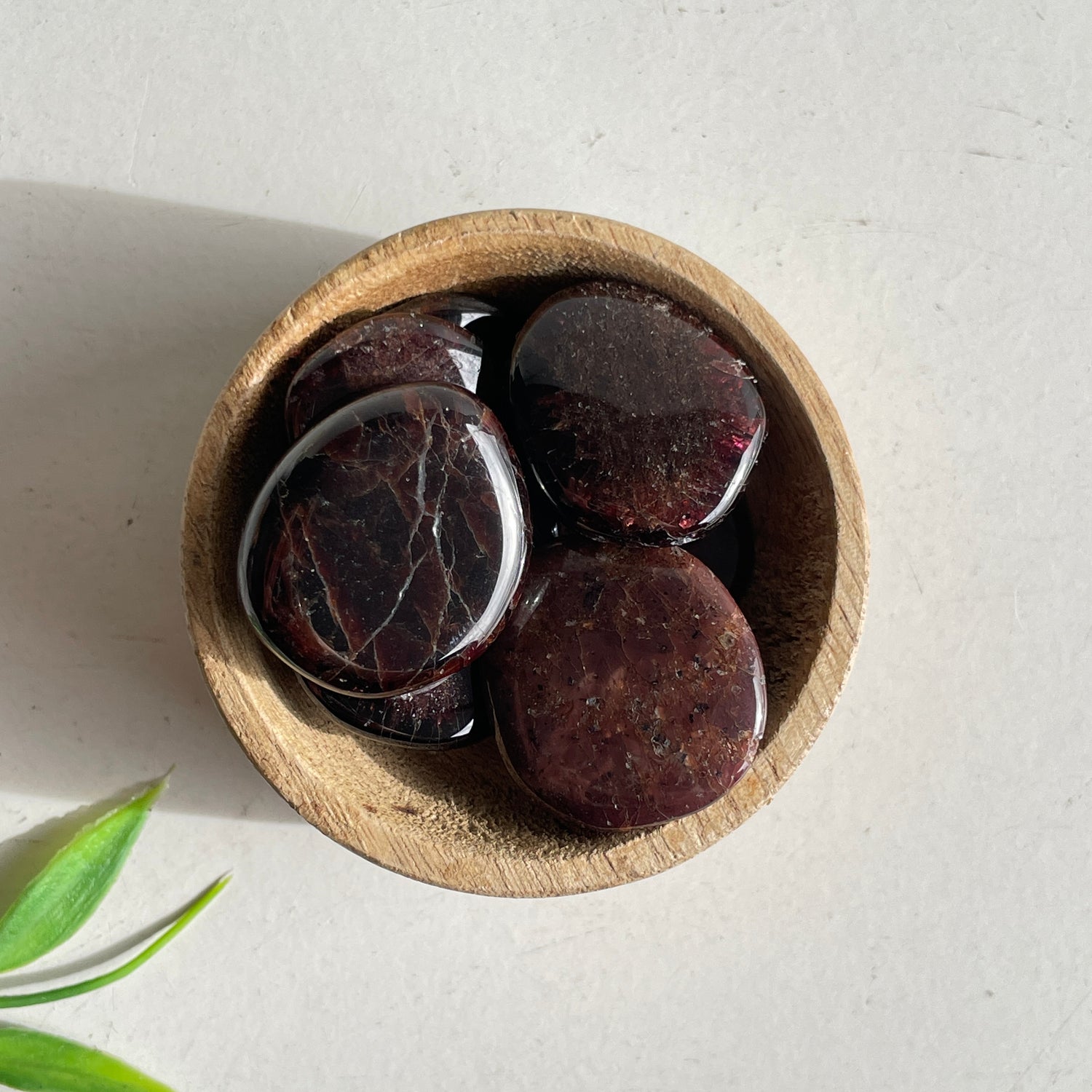 Garnet Flat Stone Bra Buddy