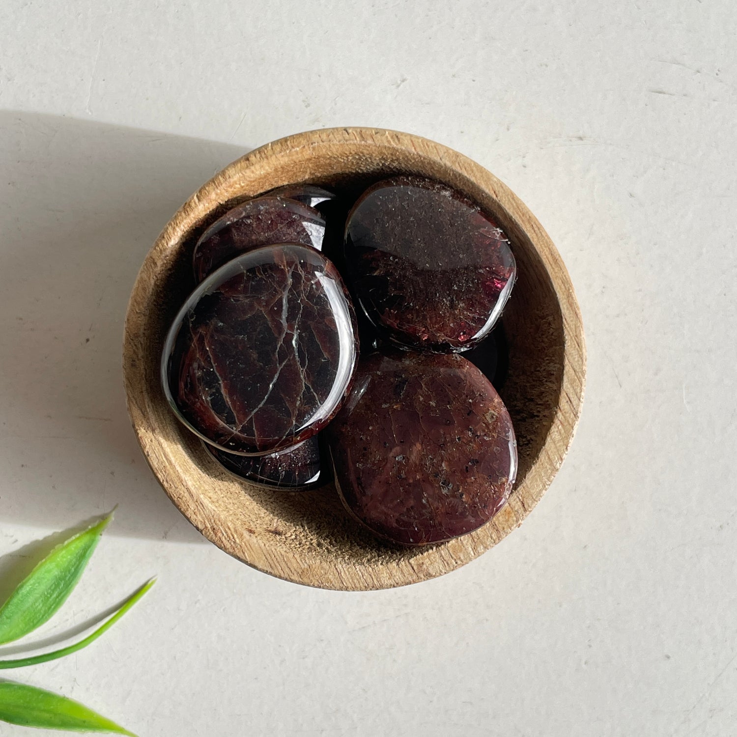 Garnet Flat Stone Bra Buddy