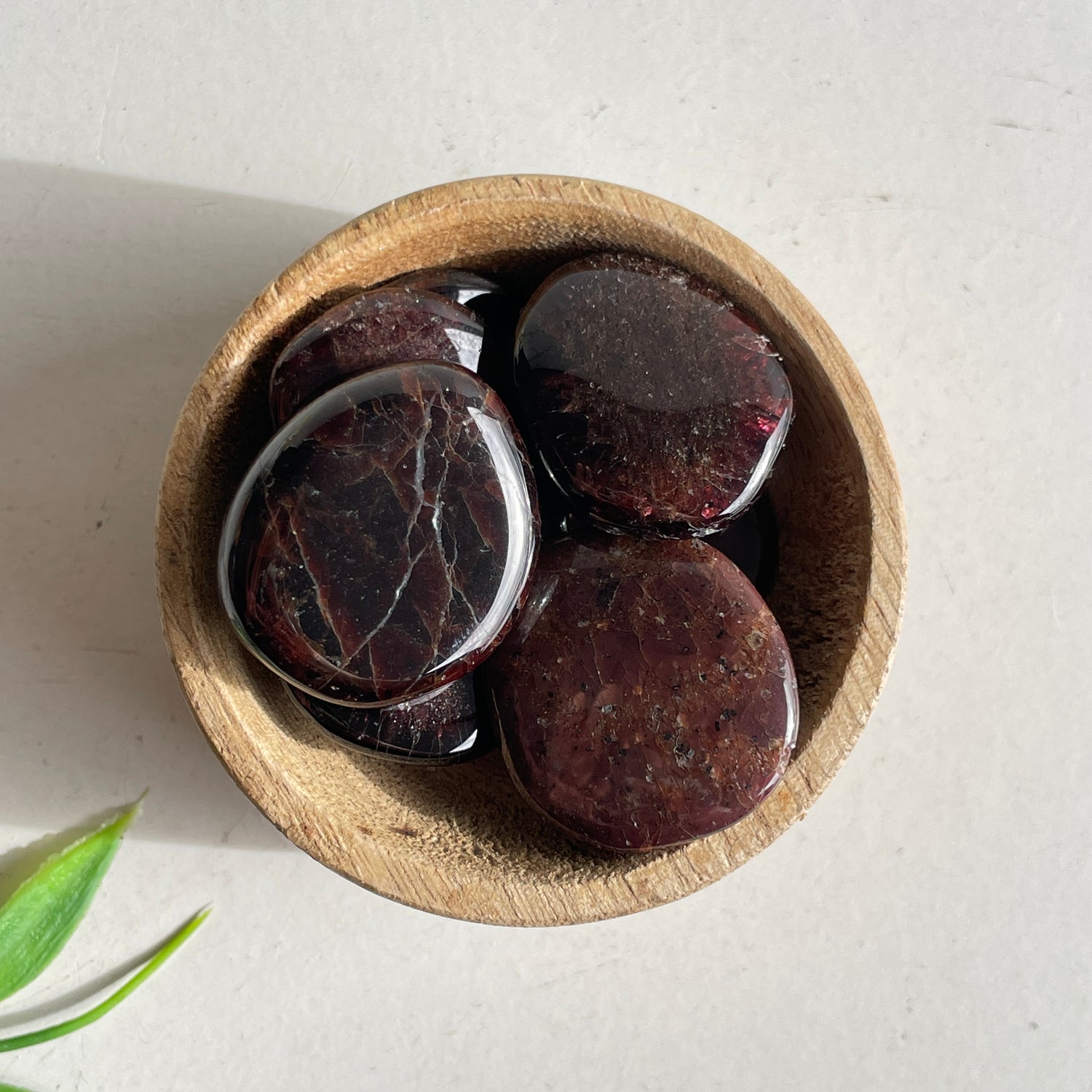 Garnet Flat Stone Bra Buddy