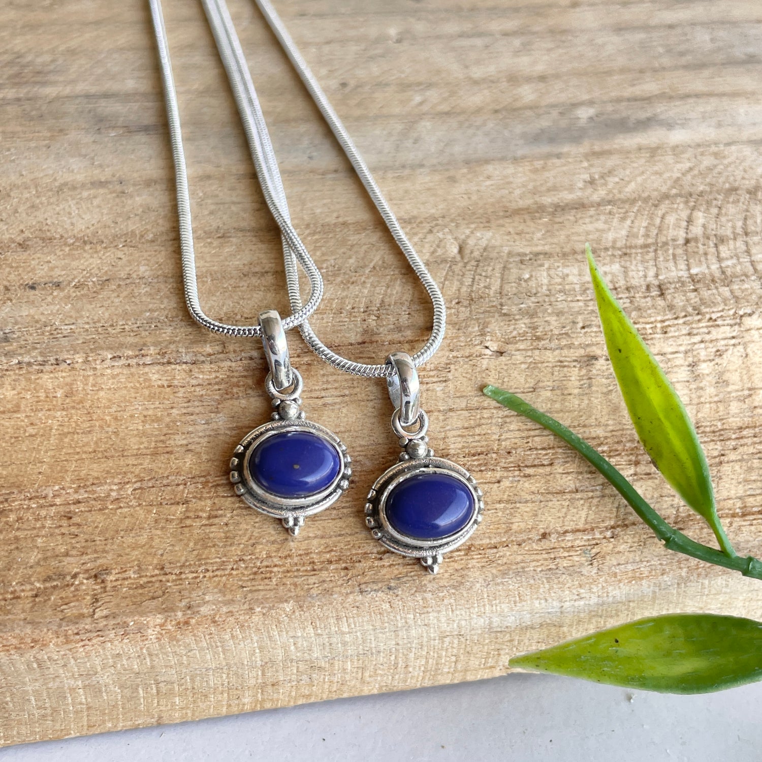 Lapis Lazuli Oval Pendant