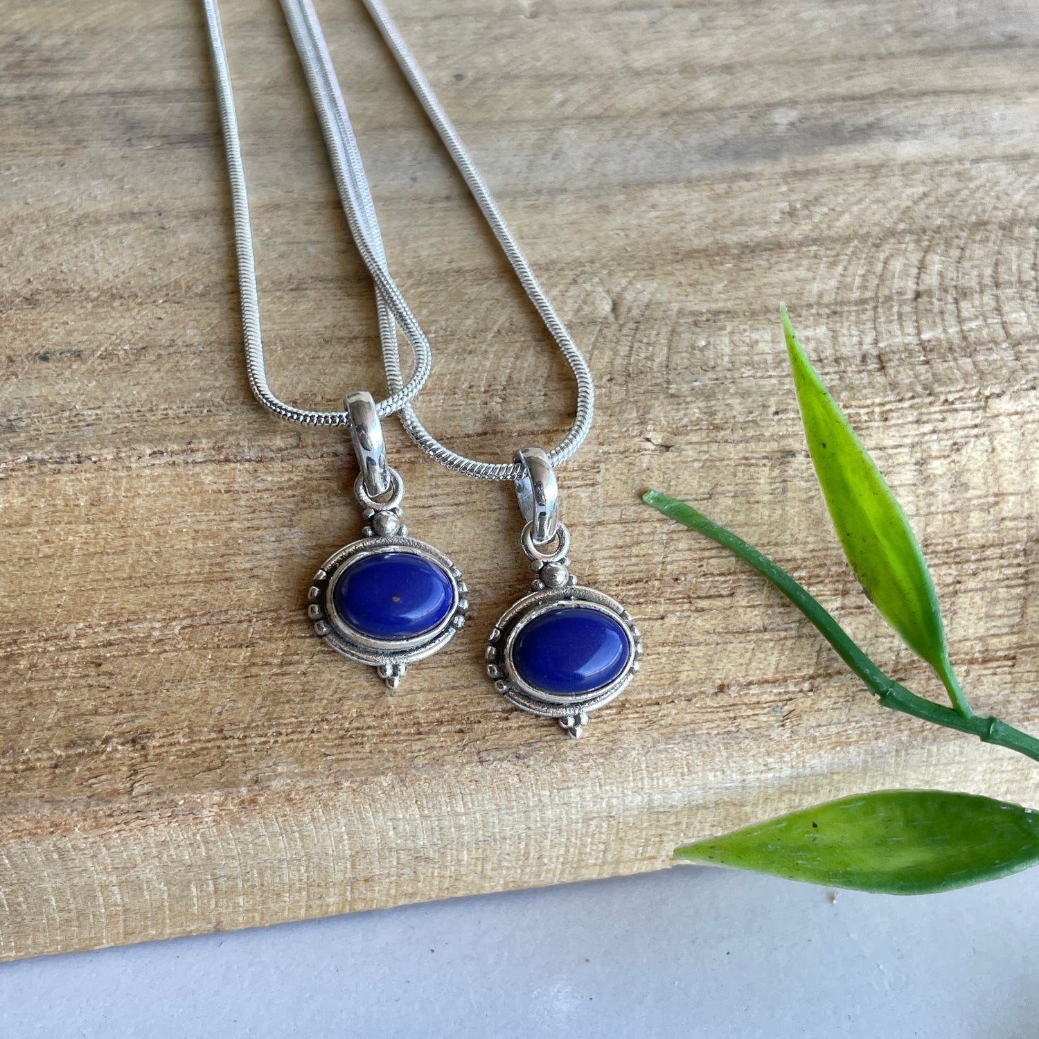Lapis Lazuli Oval Pendant