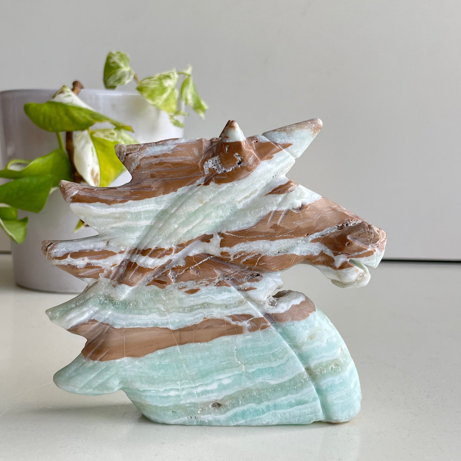 Caribbean Calcite Unicorn 3