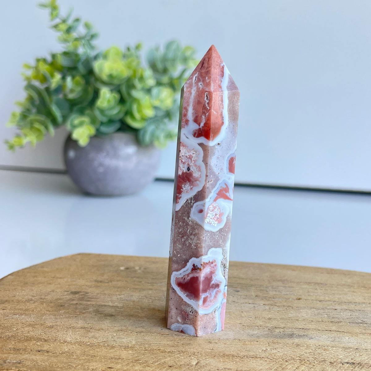 Pink Agate Generator 8.5cm