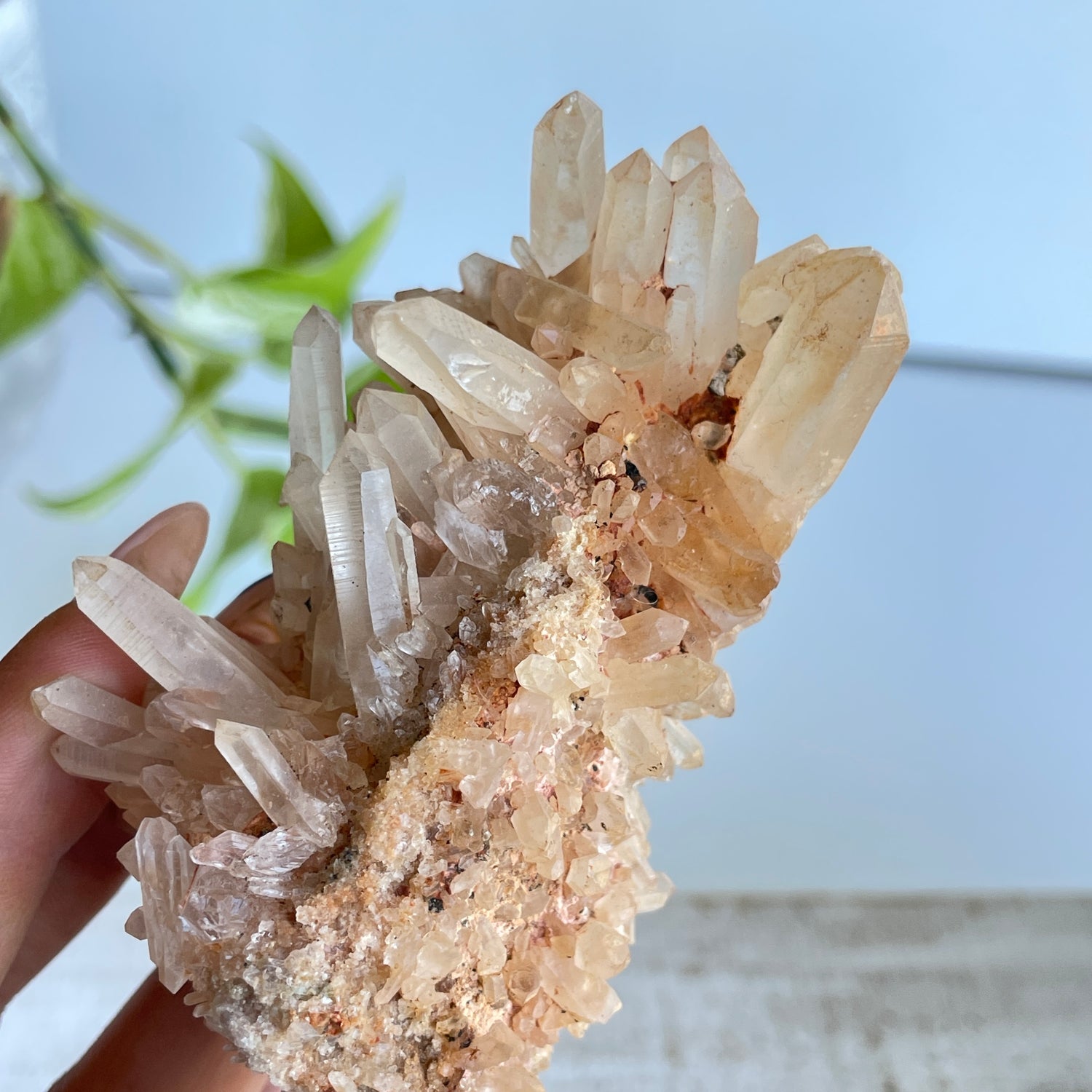 Quartz Cluster 123g