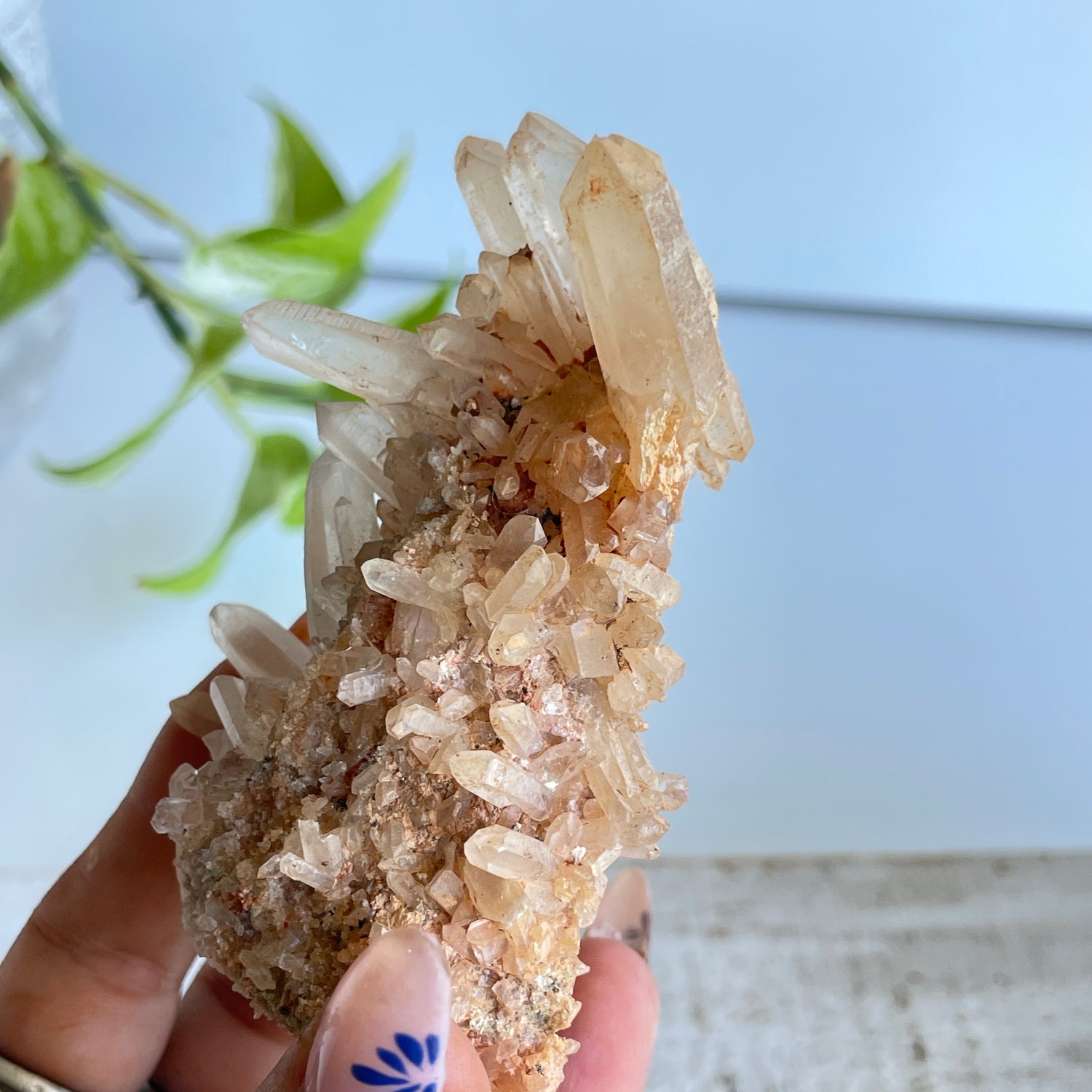 Quartz Cluster 123g