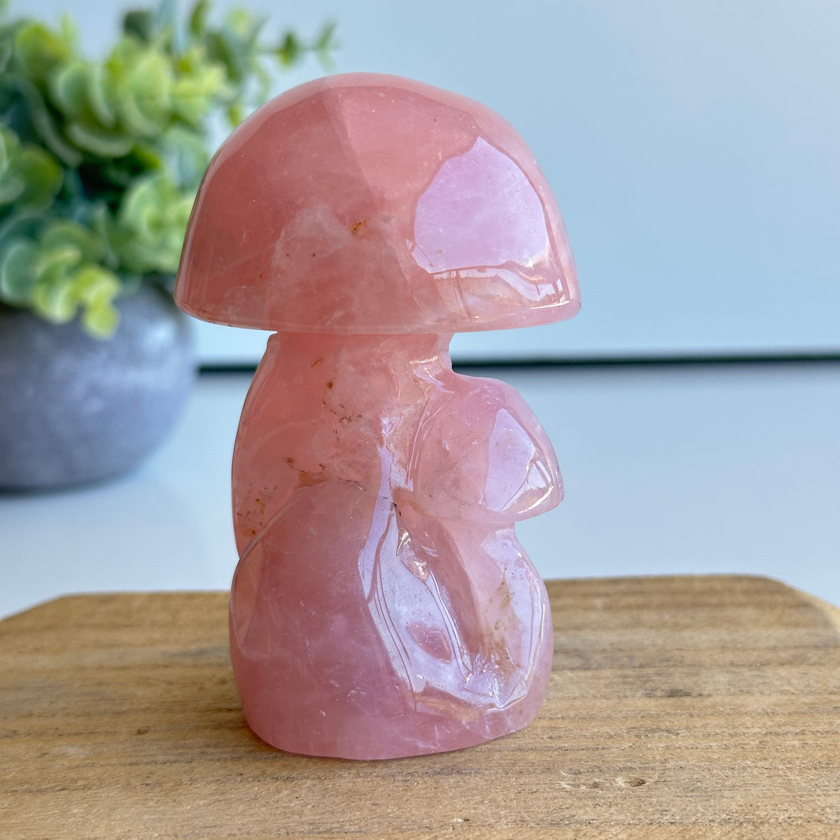 Rose Quartz Mushroom 272g