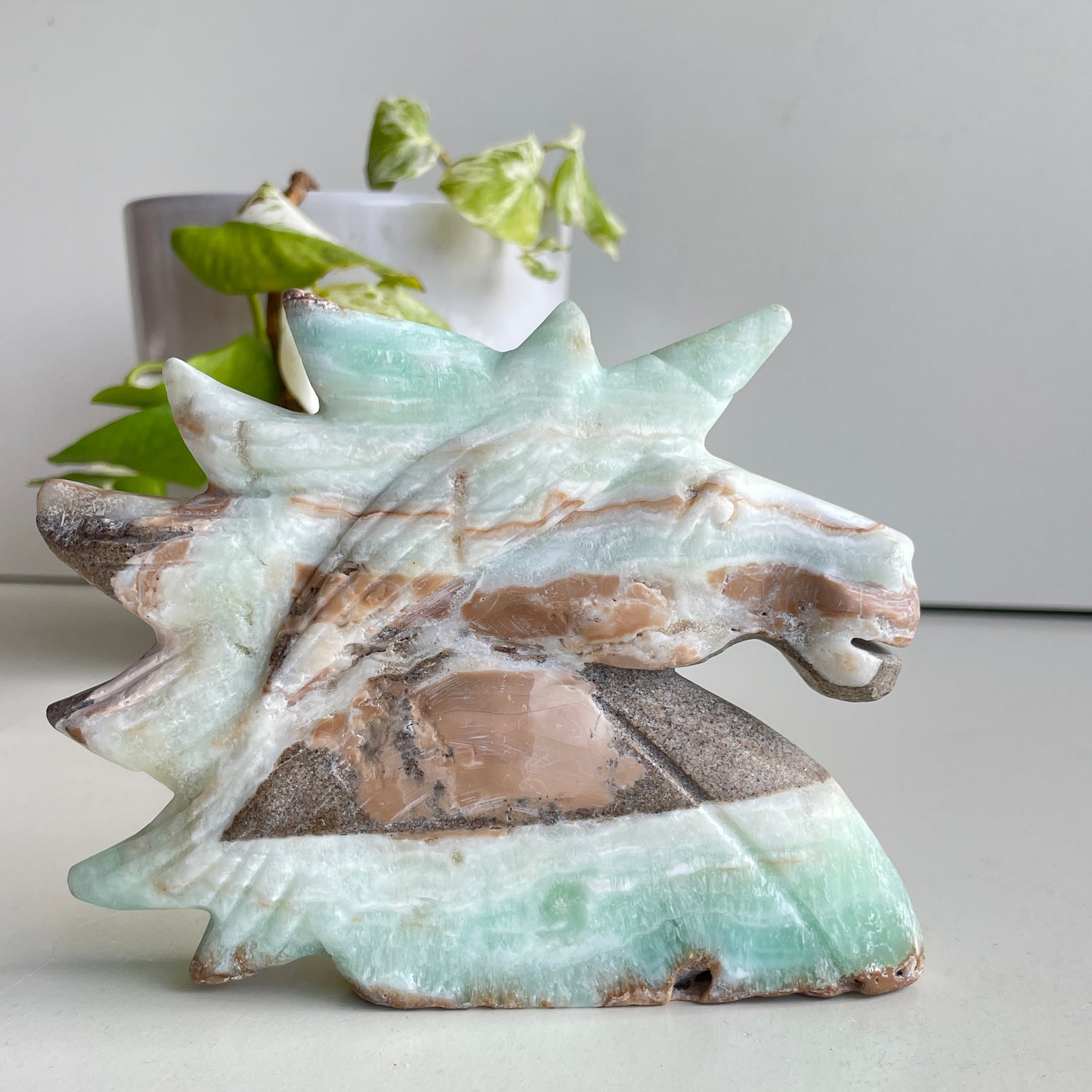 Caribbean Calcite Unicorn 2