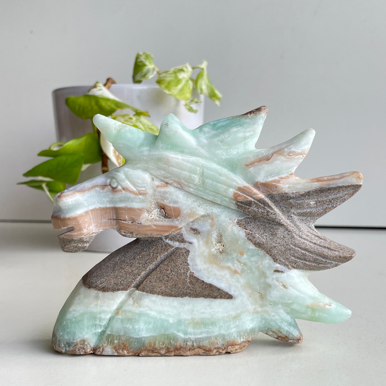 Caribbean Calcite Unicorn 2