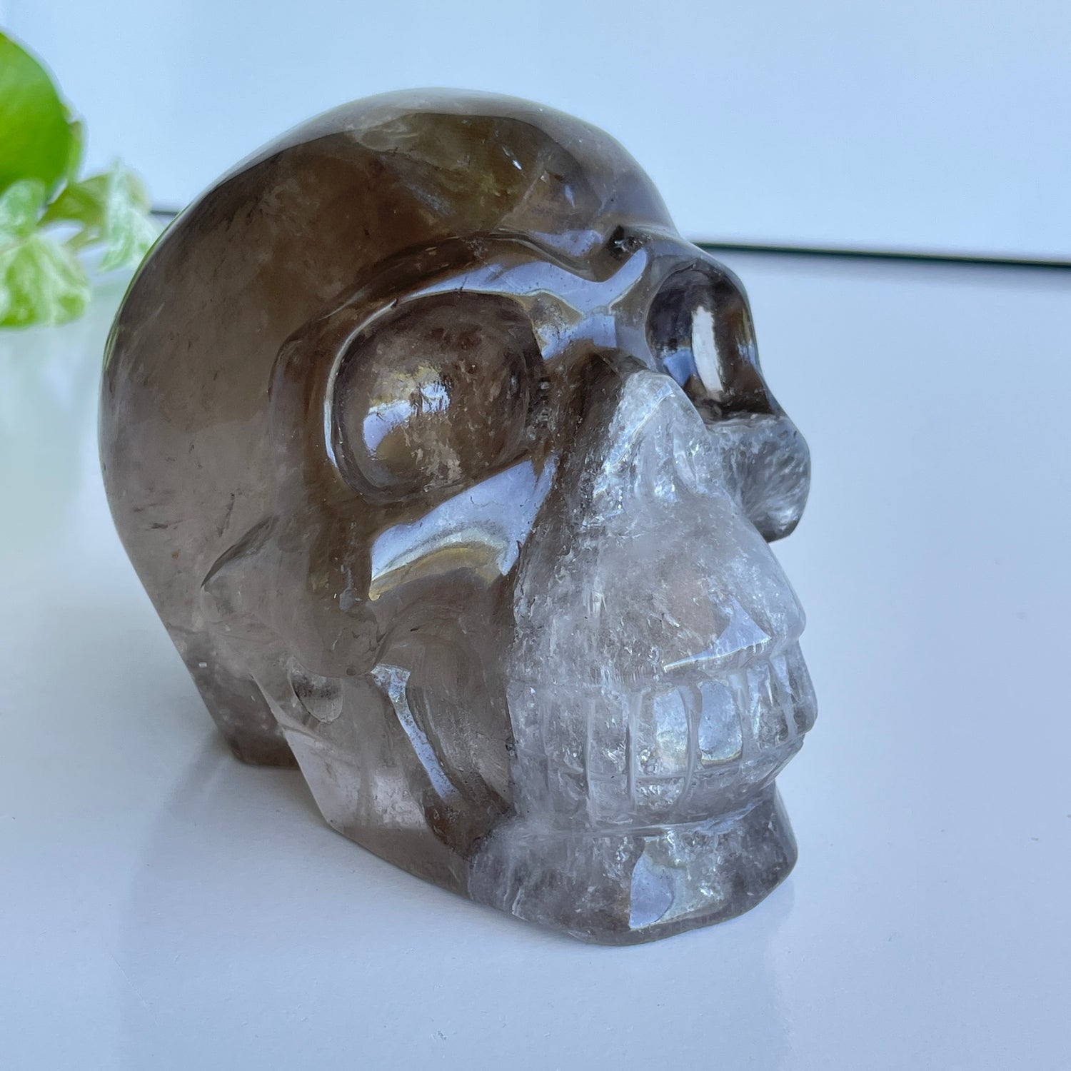 Smoky Quartz Skull 2