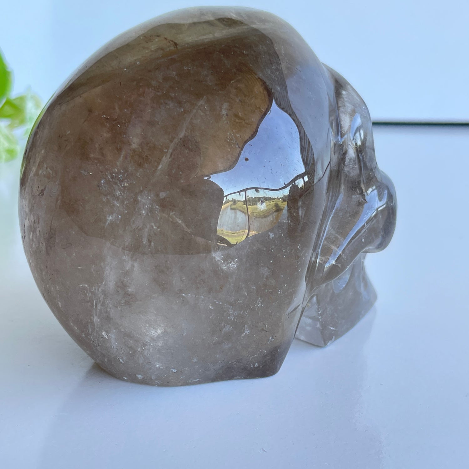 Smoky Quartz Skull 2