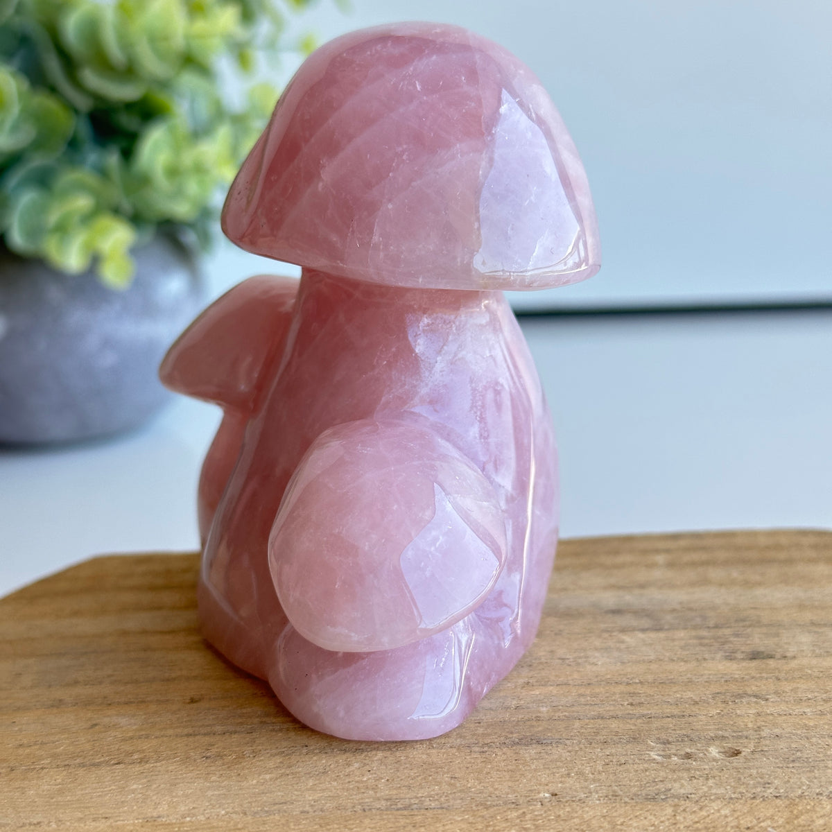 Rose Quartz Mushroom 474g