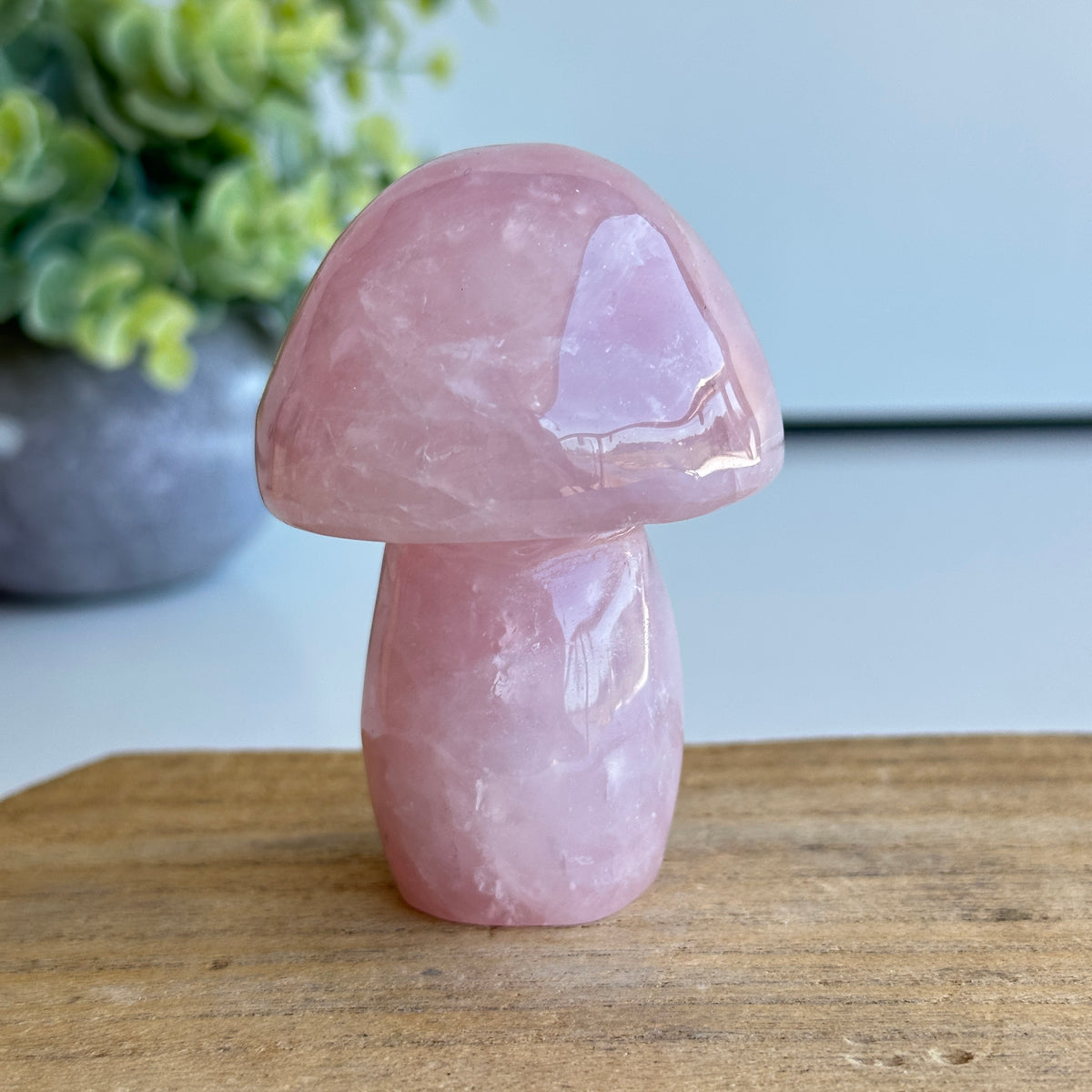 Rose Quartz Mushroom 218g