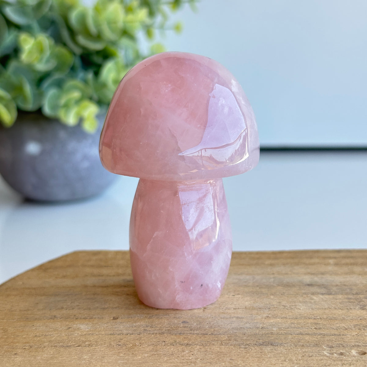 Rose Quartz Mushroom 218g