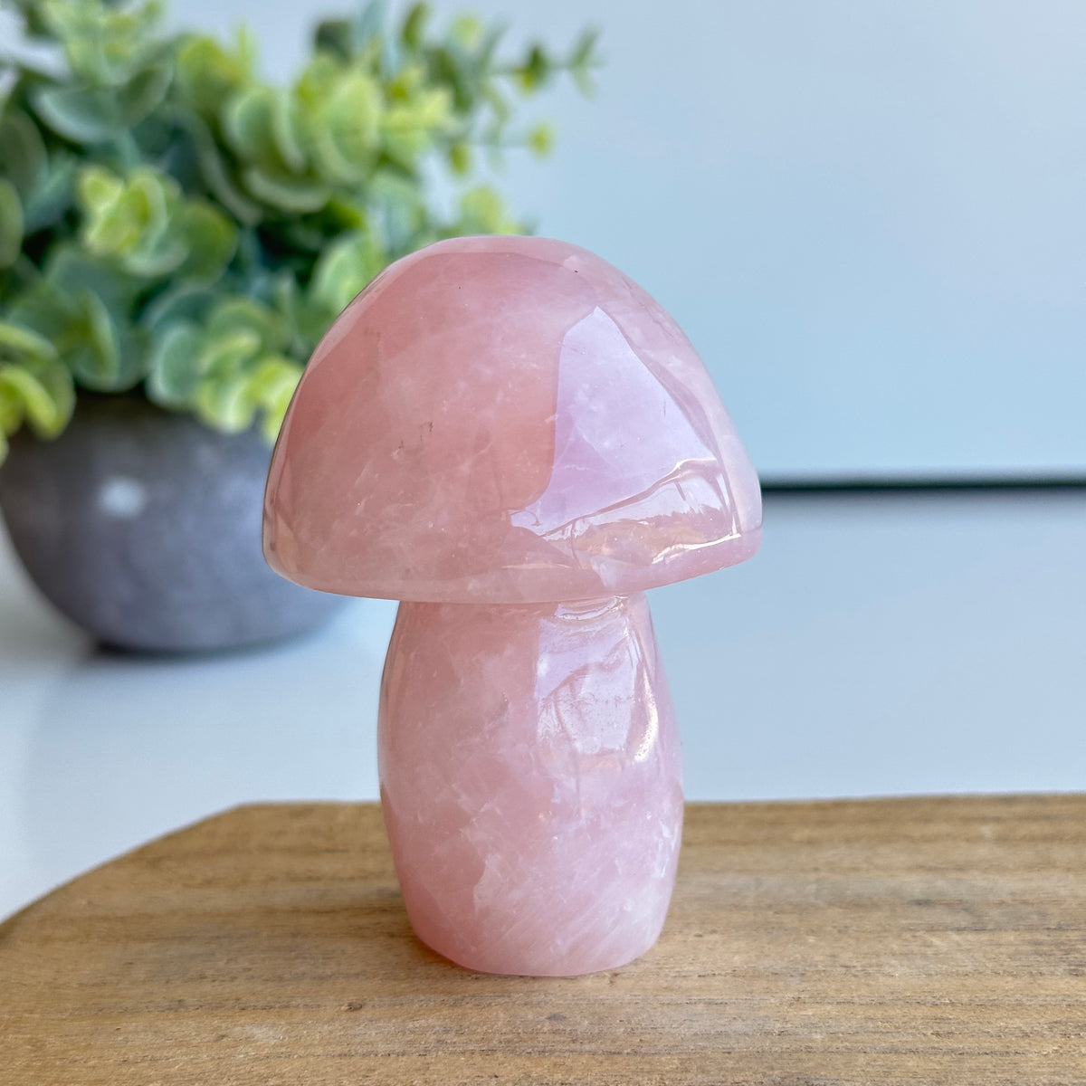 Rose Quartz Mushroom 218g