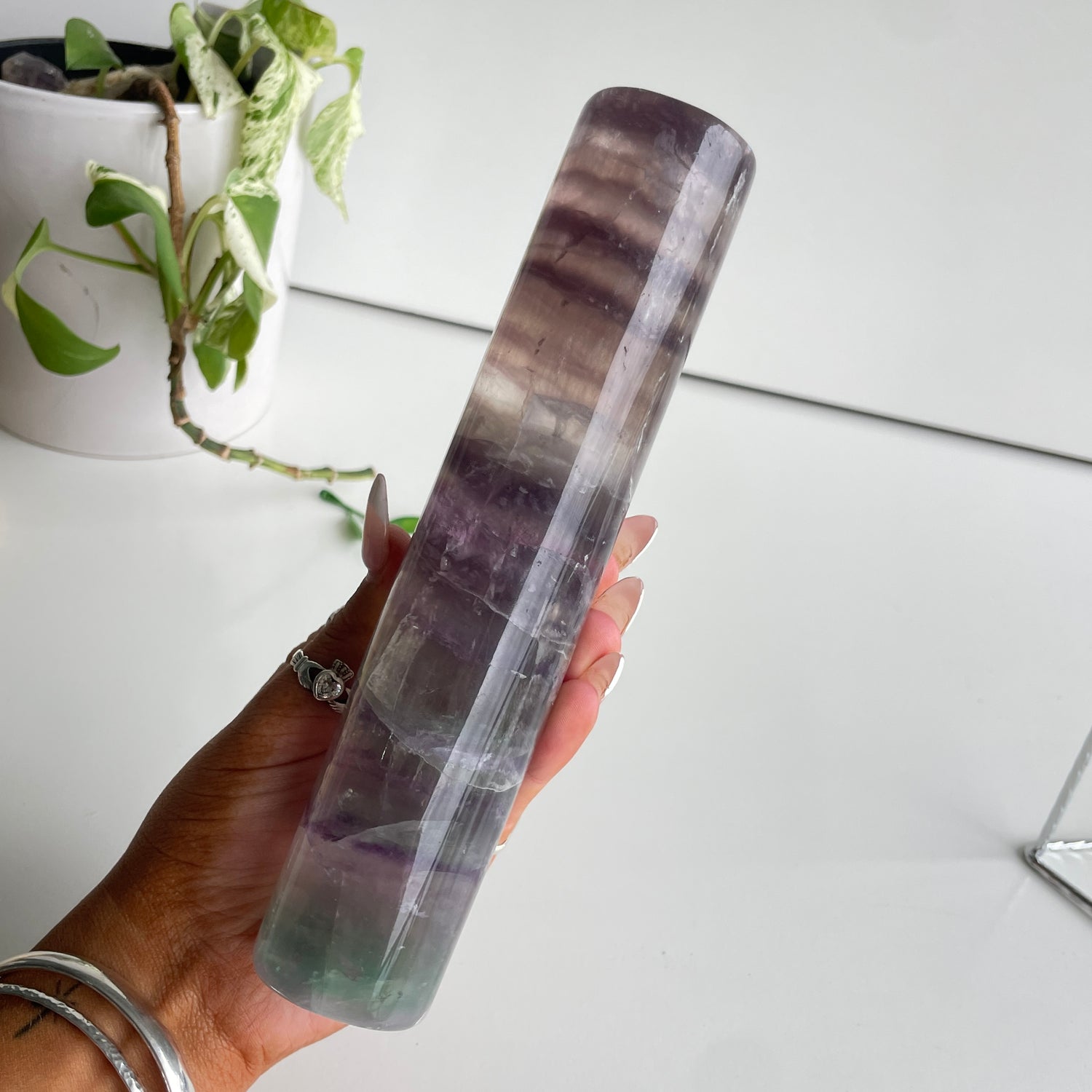 Fluorite Cylinder 18.7cm