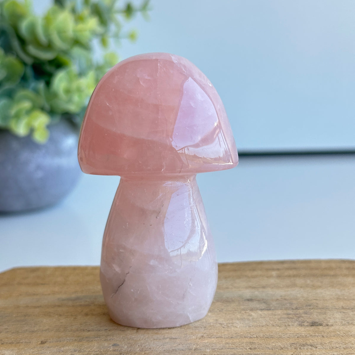 Rose Quartz Mushroom 168g